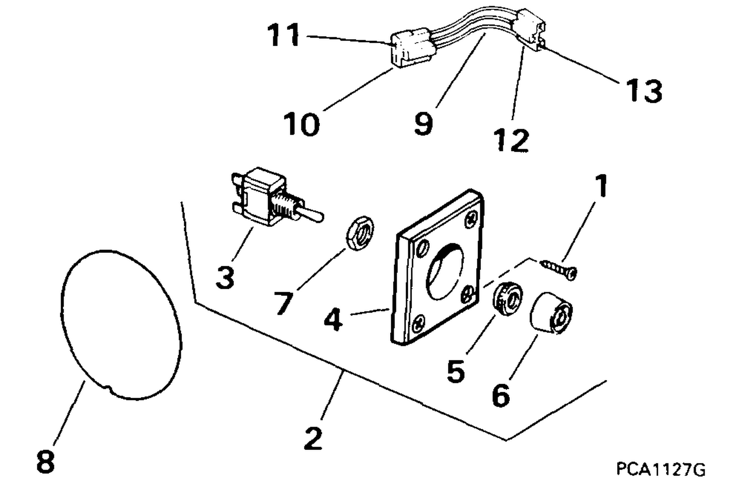 TRIM/TILT SWITCH CONVERSION KIT