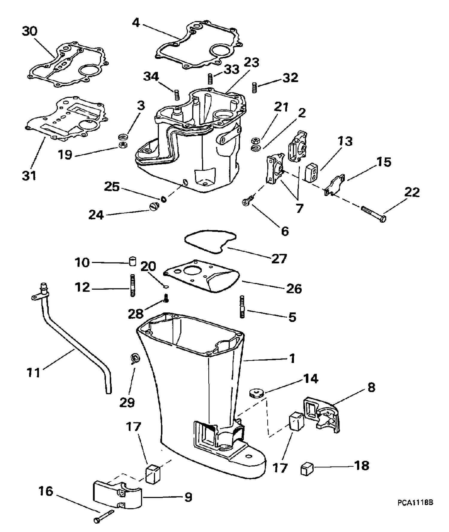 EXHAUST HOUSING