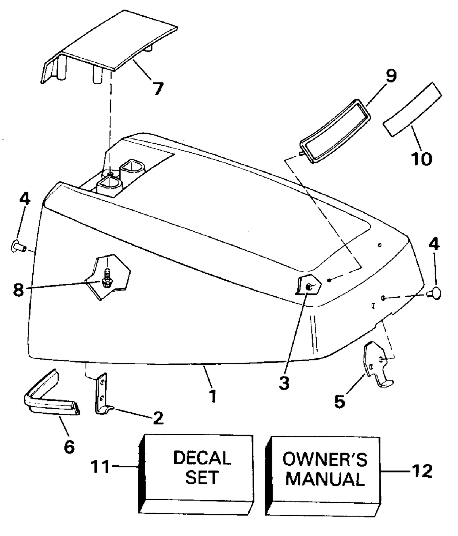 ENGINE COVER - JOHNSON