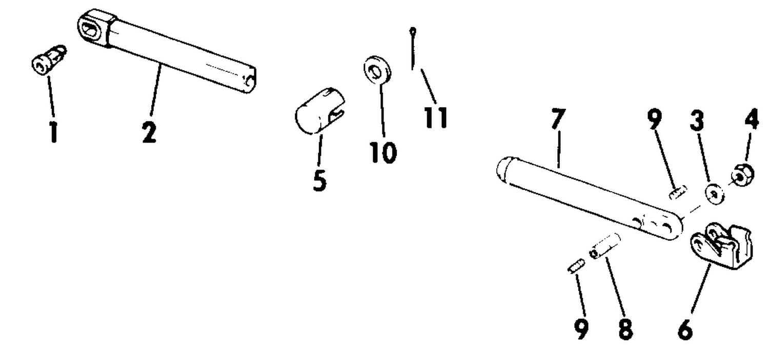CABLE ADAPT. KIT - SINGLE LEVER RMT CONT.- LONG LIFE CABLES