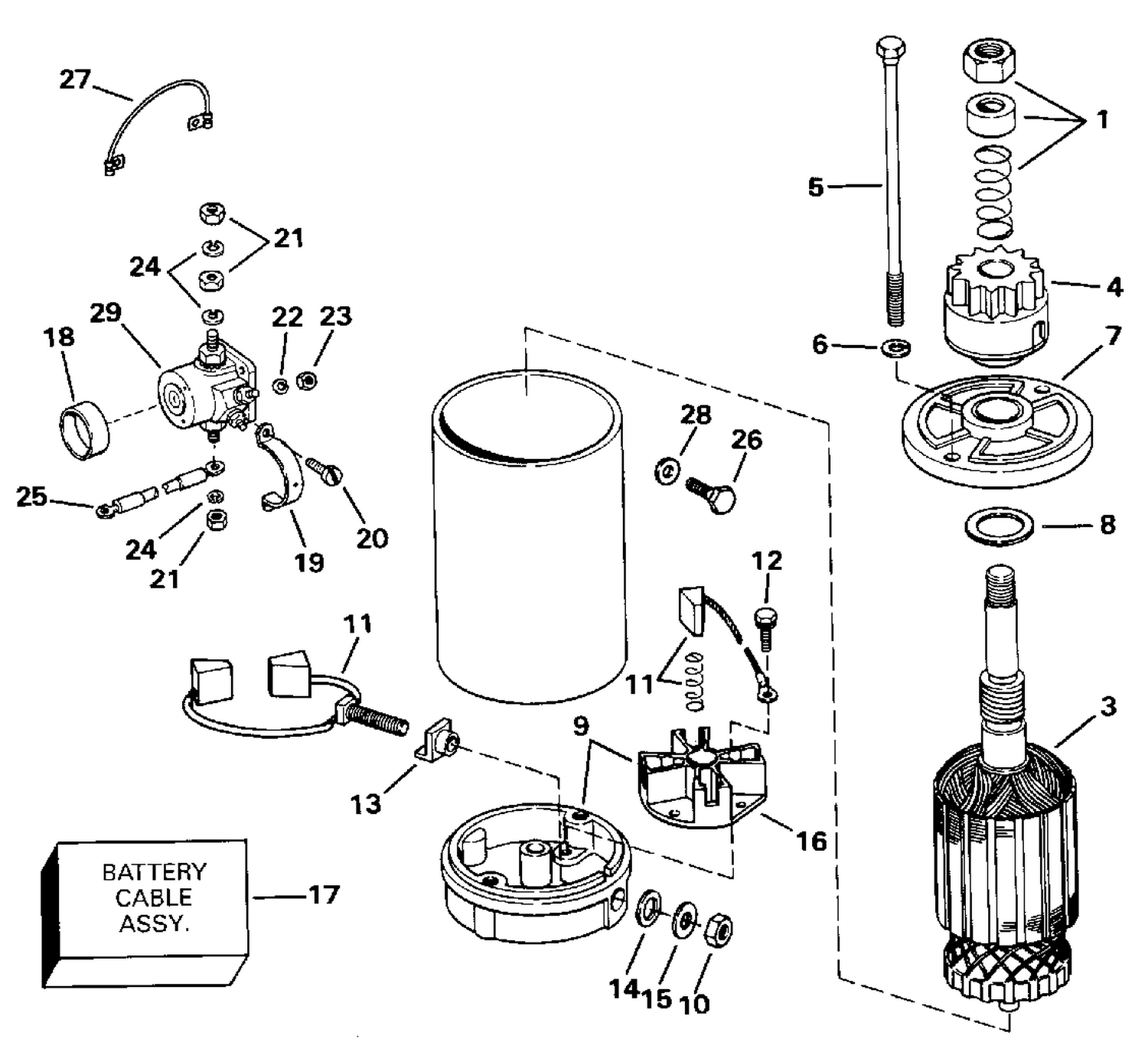 ELECTRIC STARTER & SOLENOID