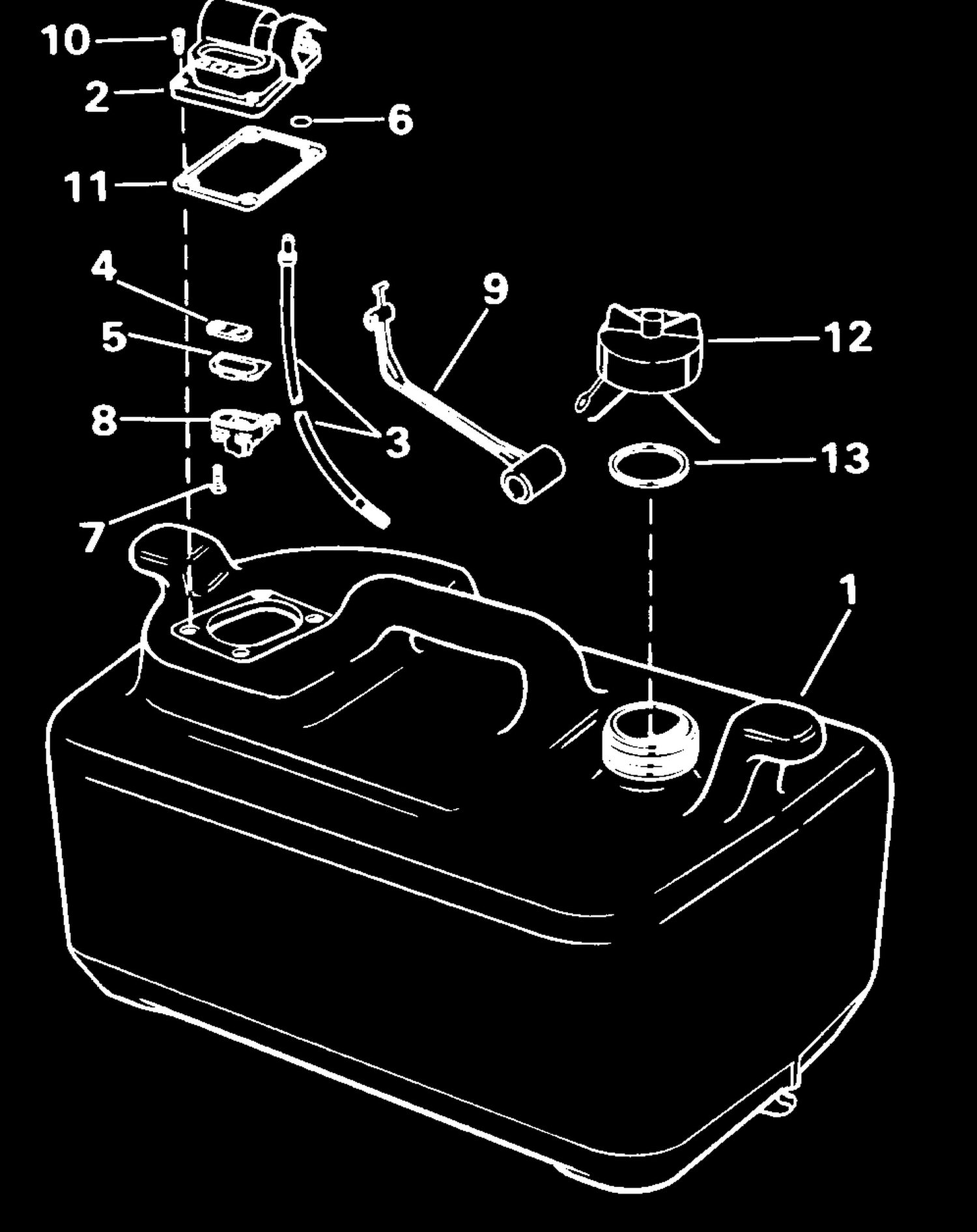 FUEL TANK -- 6 GALLON