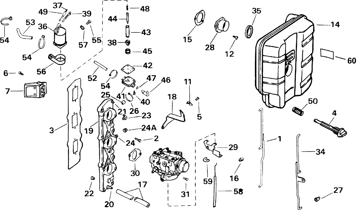 INTAKE MANIFOLD AND AIR SILENCER
