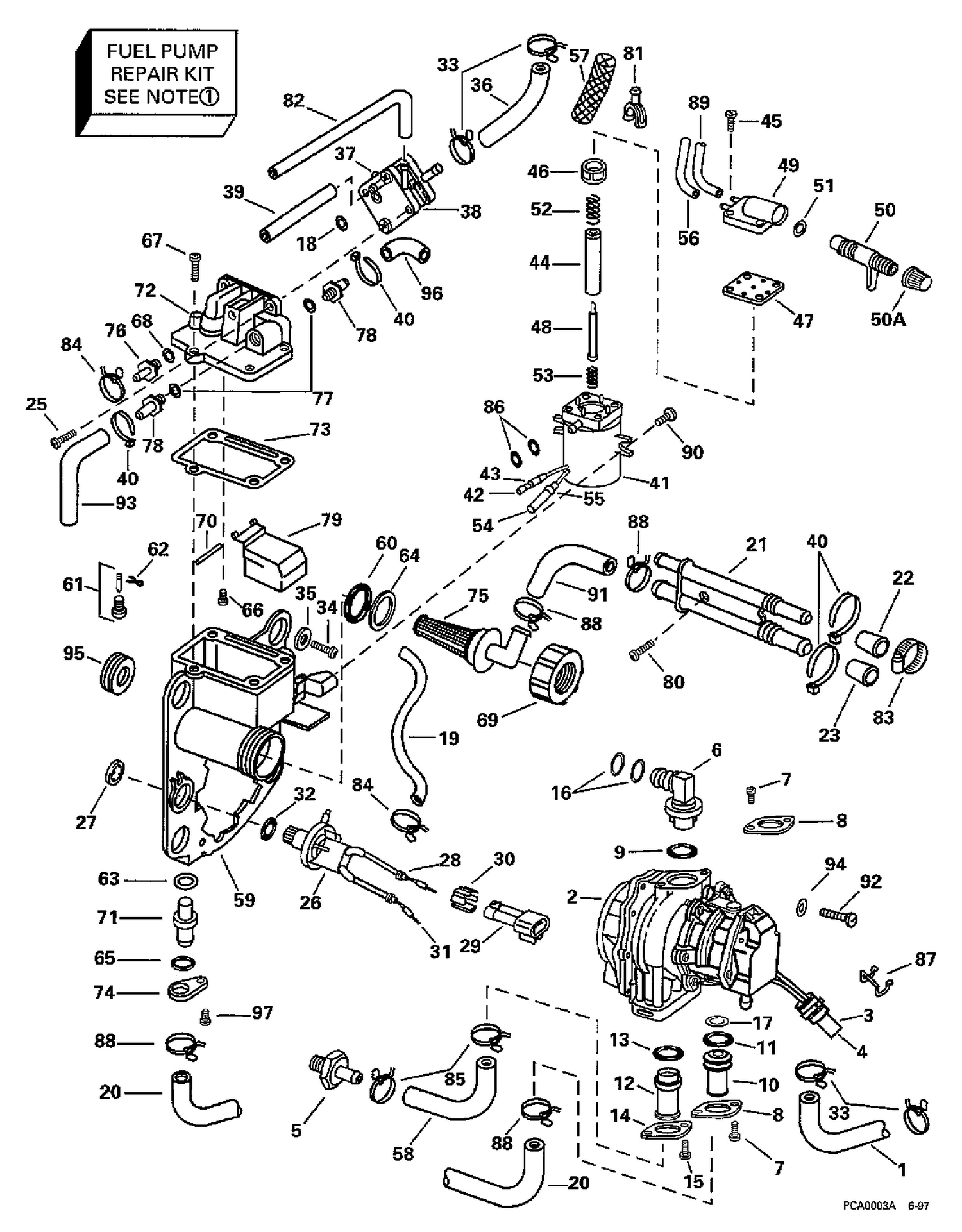 FUEL BRACKET & COMPONENTS