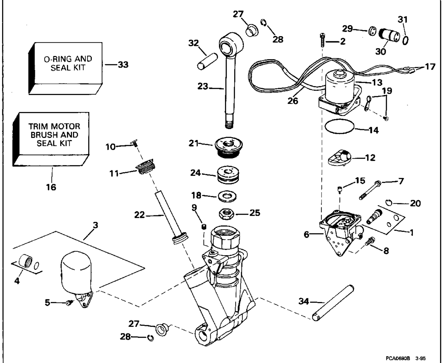 POWER TRIM/TILT HYDRAULIC ASSEMBLY