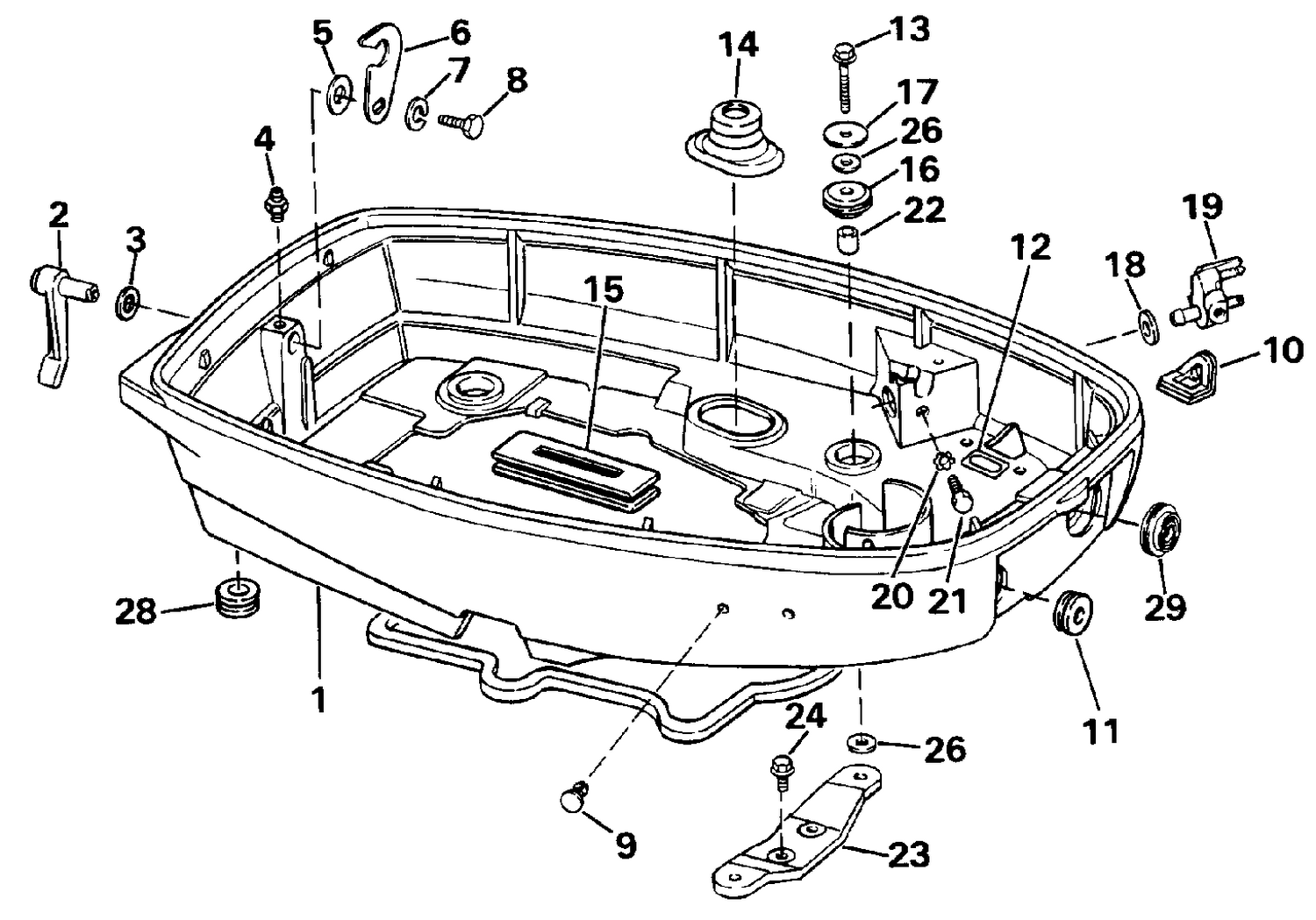 LOWER ENGINE COVER