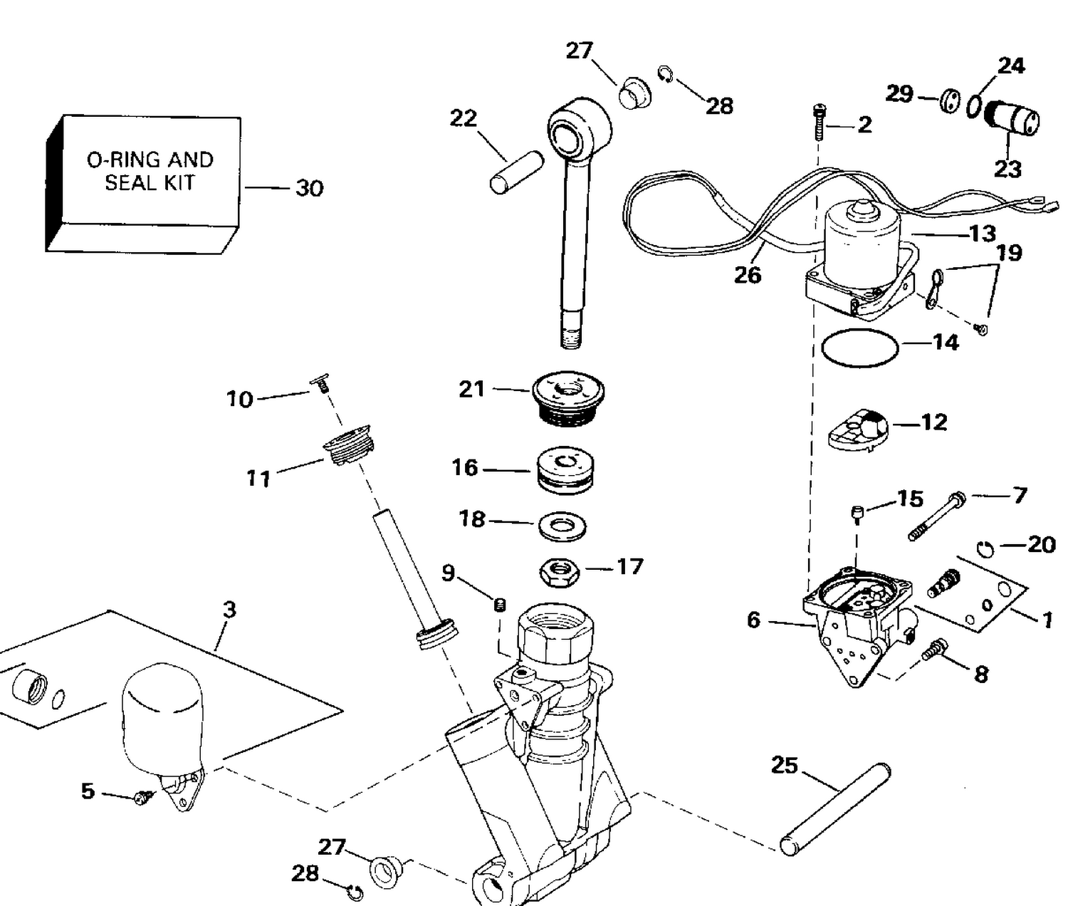 POWER TRIM/TILT HYDRAULIC ASSEMBLY