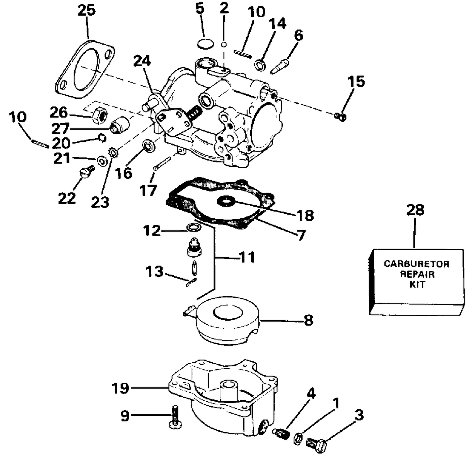 CARBURETOR EARLY PRODUCTION