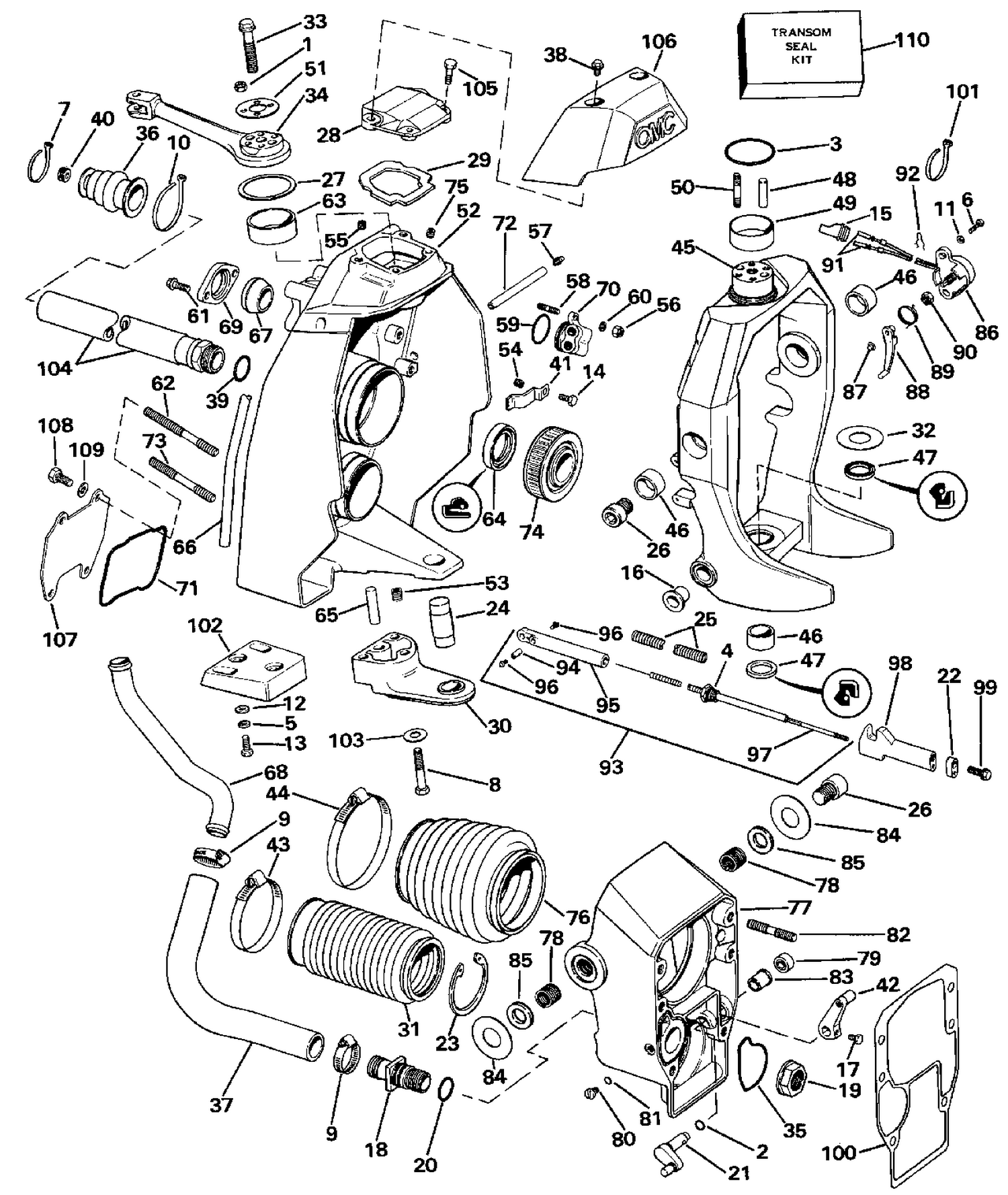 TRANSOM MOUNT