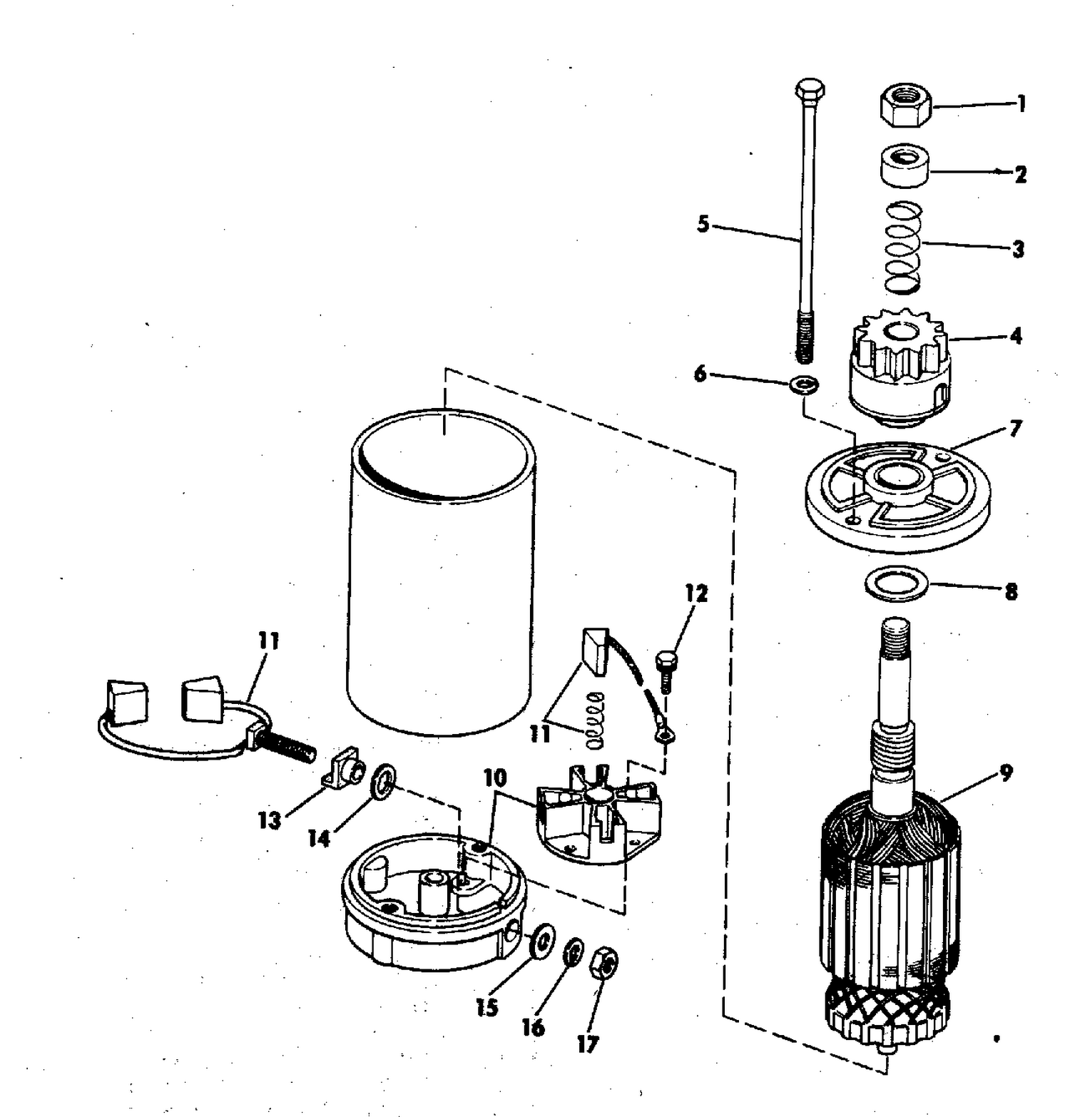 ELECTRIC STARTER AMERICAN BOSCH 11229-21-M030SM
