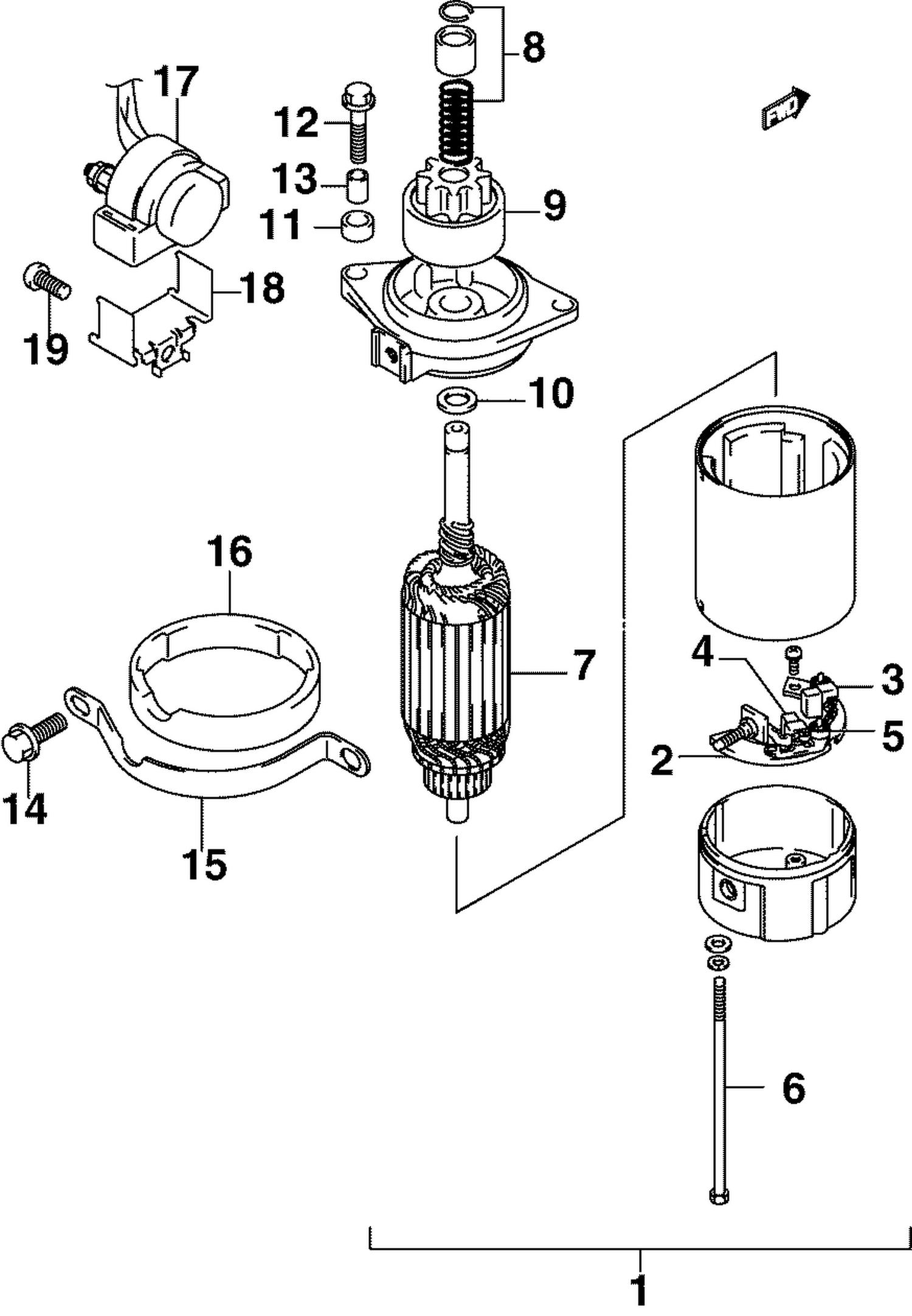 ELECTRIC STARTER