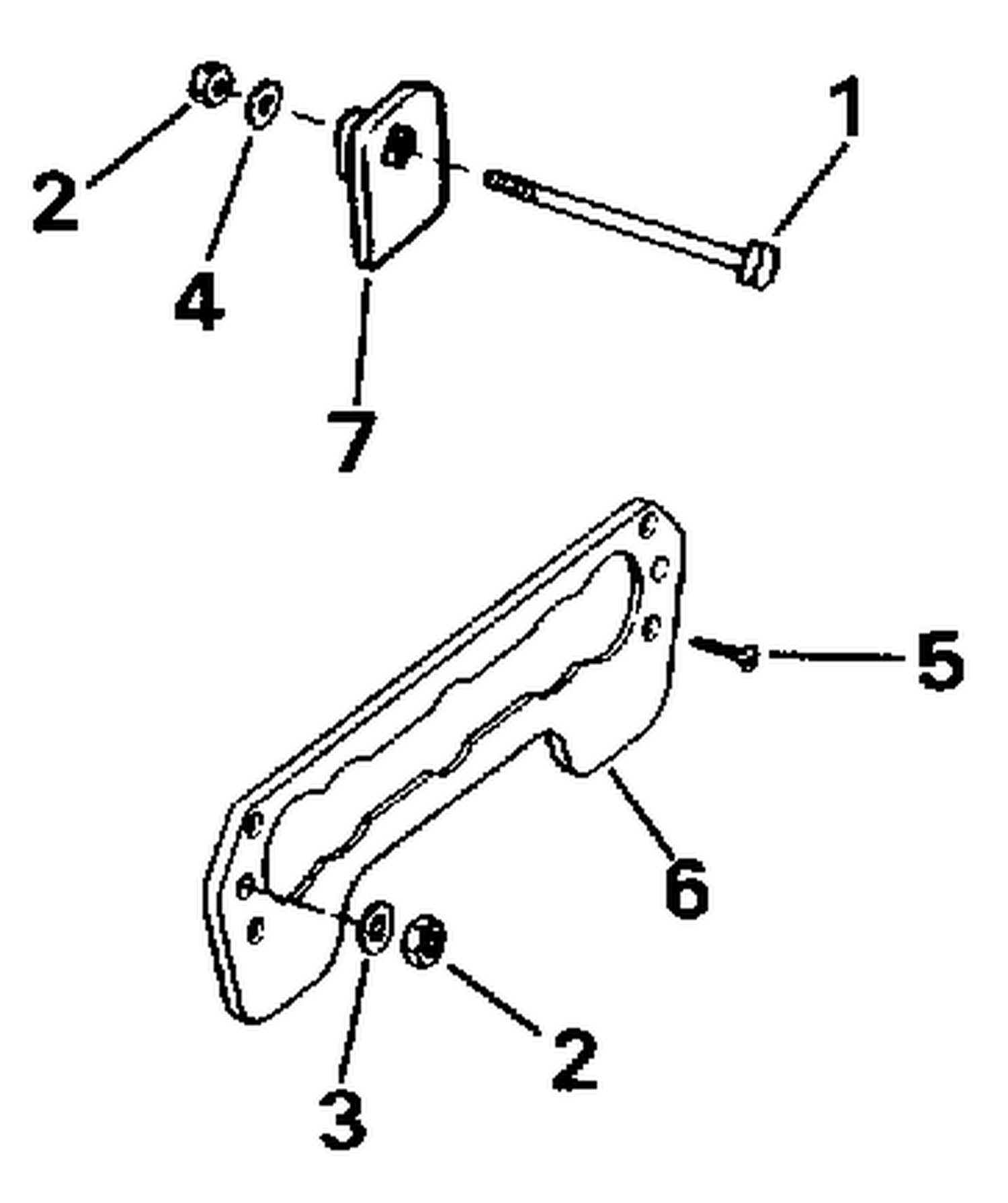 TRANSOM MOUNT KIT