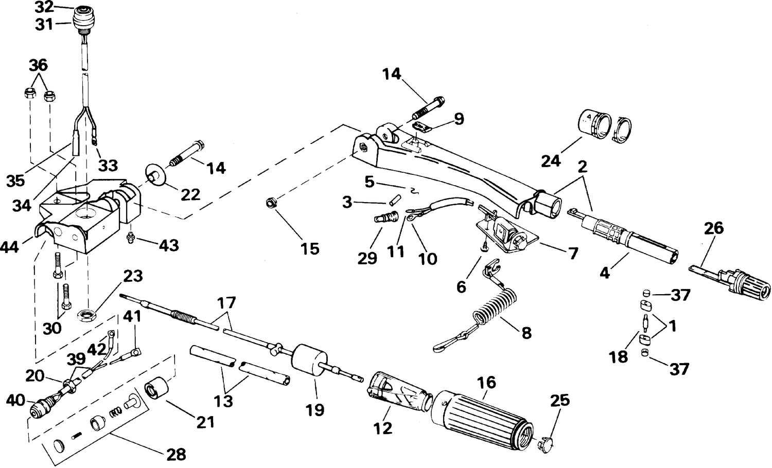 STEERING & SHIFT HANDLE