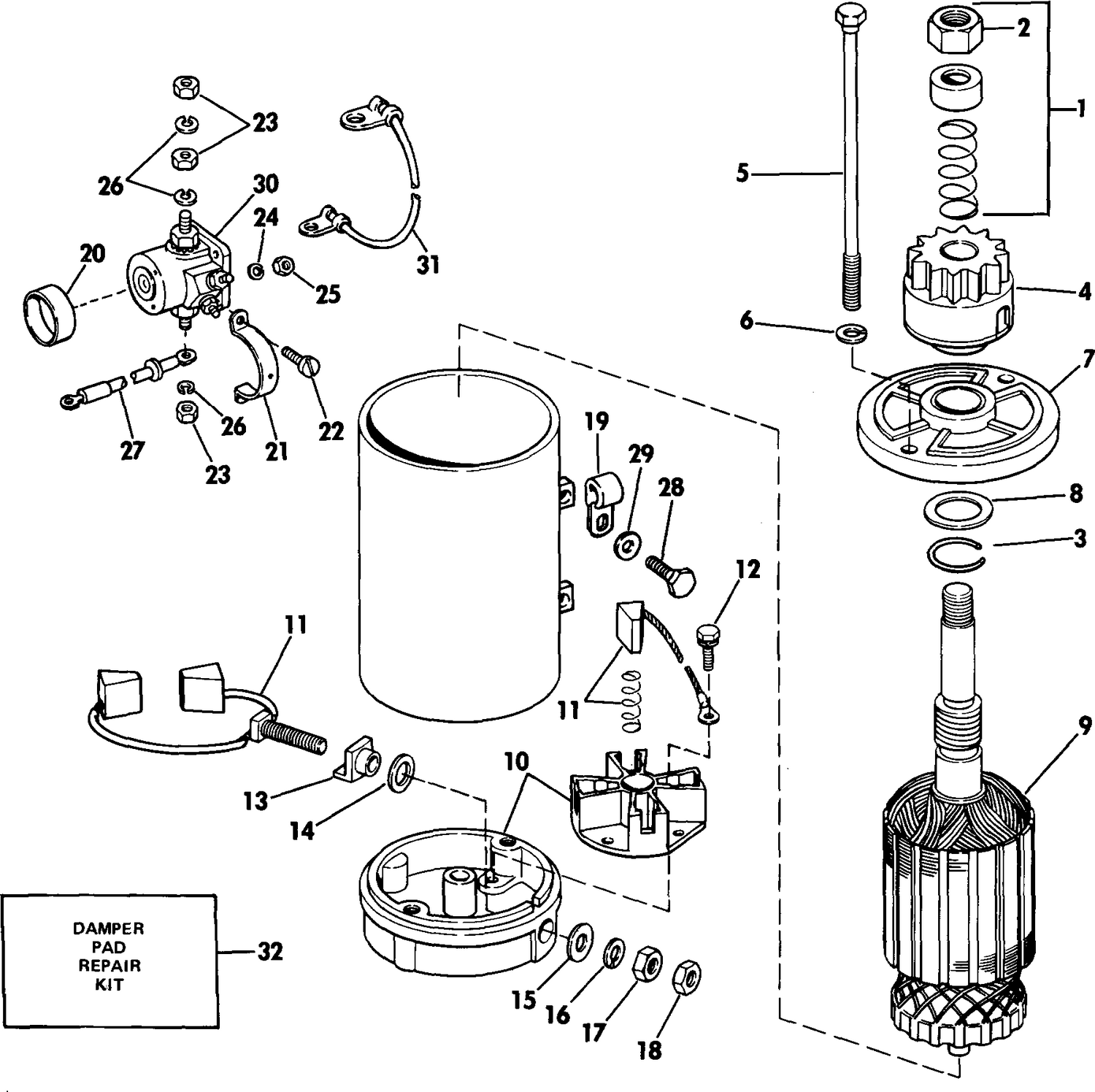ELECTRIC STARTER & SOLENOID