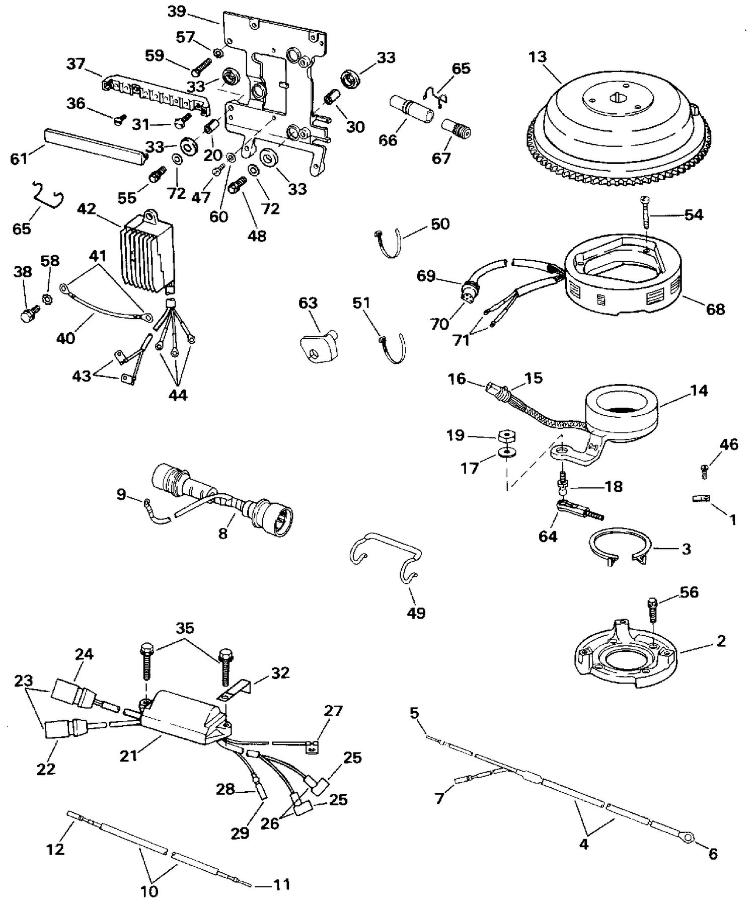 CHARGING KIT, 4/12 AMP  - 25/48 MODELS