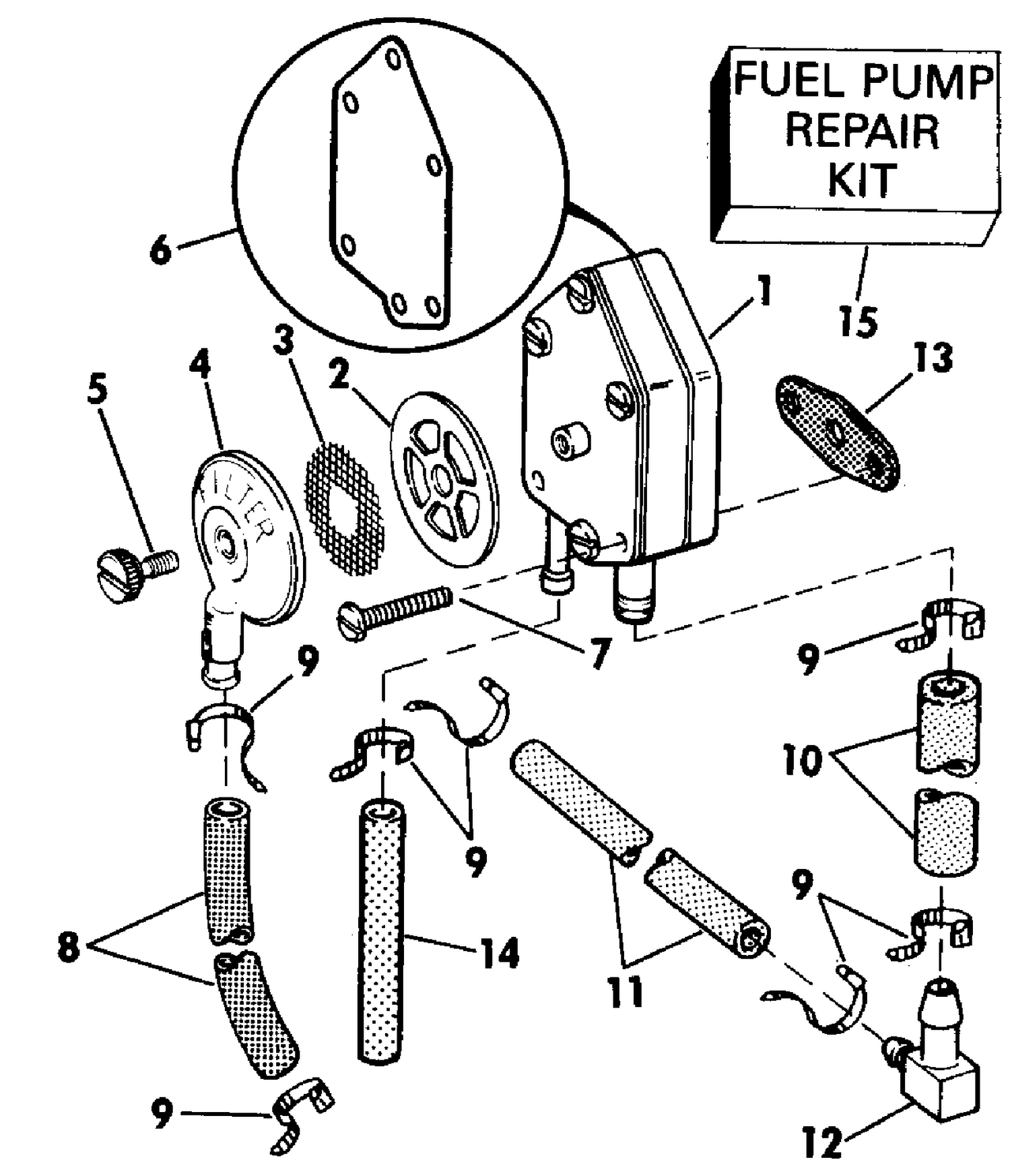 FUEL PUMP - EARLY PRODUCTION