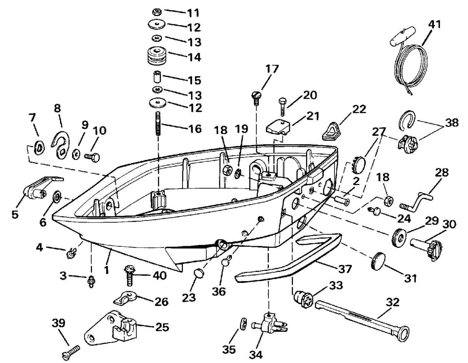 LOWER ENGINE COVER