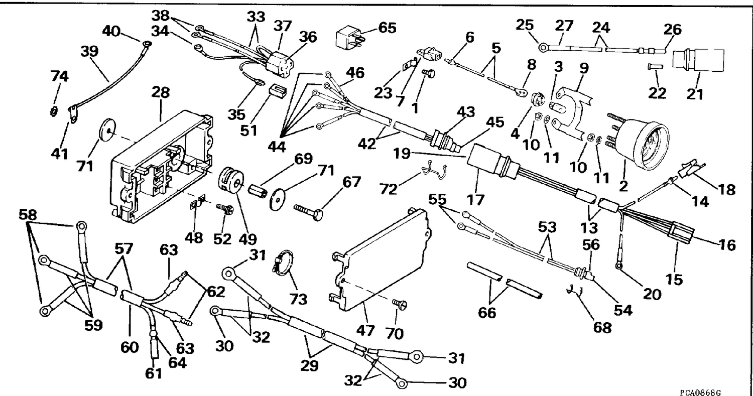 POWER TRIM/TILT ELECTRICAL