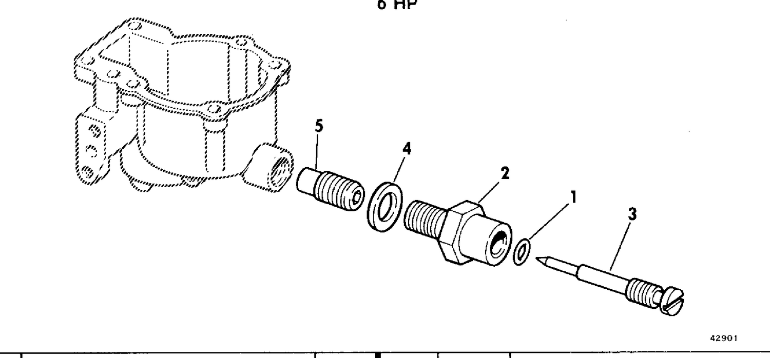 ADJUSTABLE HIGH-SPEED NEEDLE VALVE KIT 6 HP