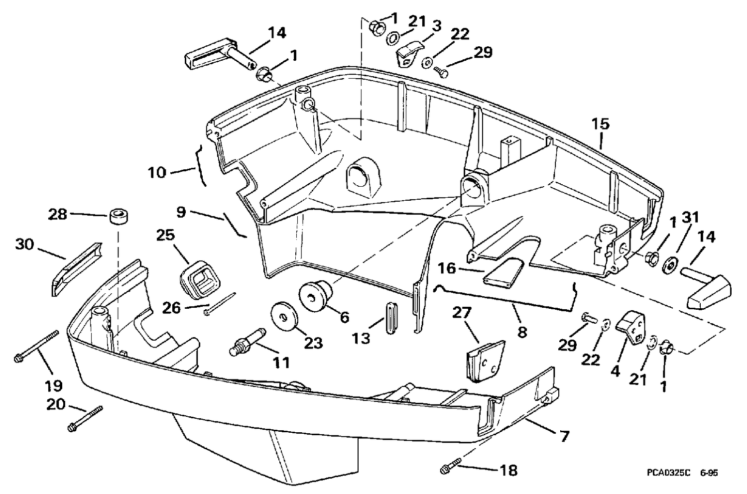 LOWER ENGINE COVER