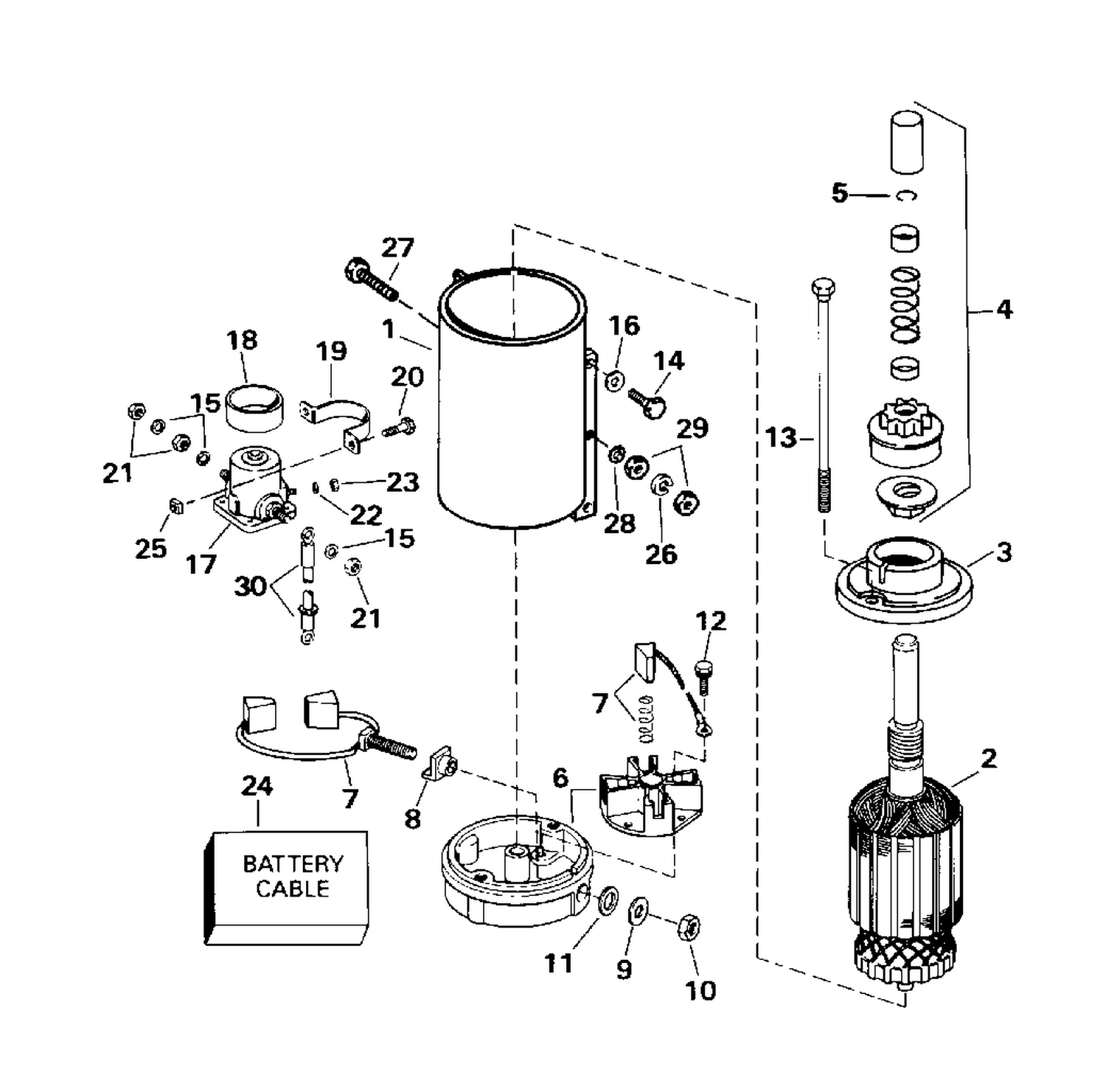STARTER MOTOR
