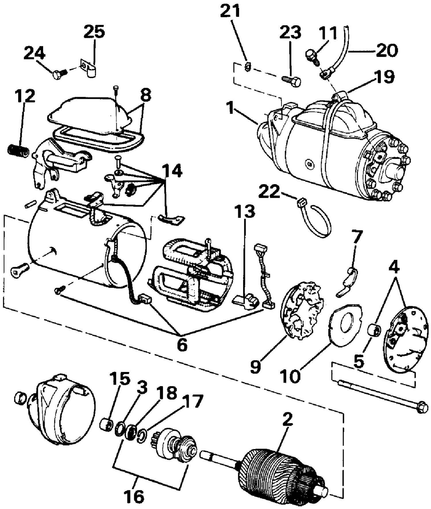 STARTER "AMH" MODELS
