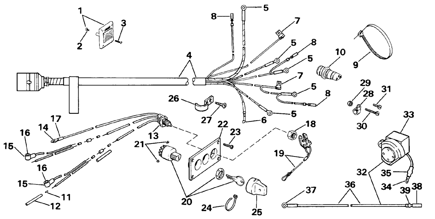 WIRING KIT - DUAL ENGINE