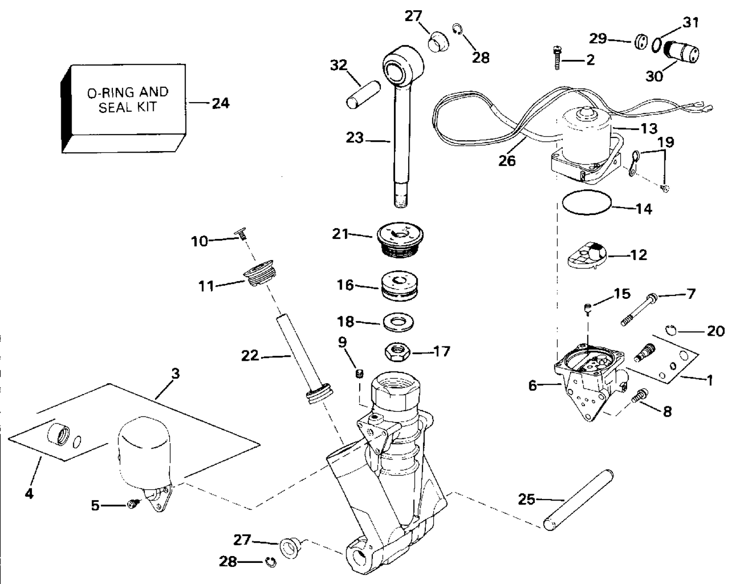 POWER TRIM/TILT HYDRAULIC ASSEMBLY