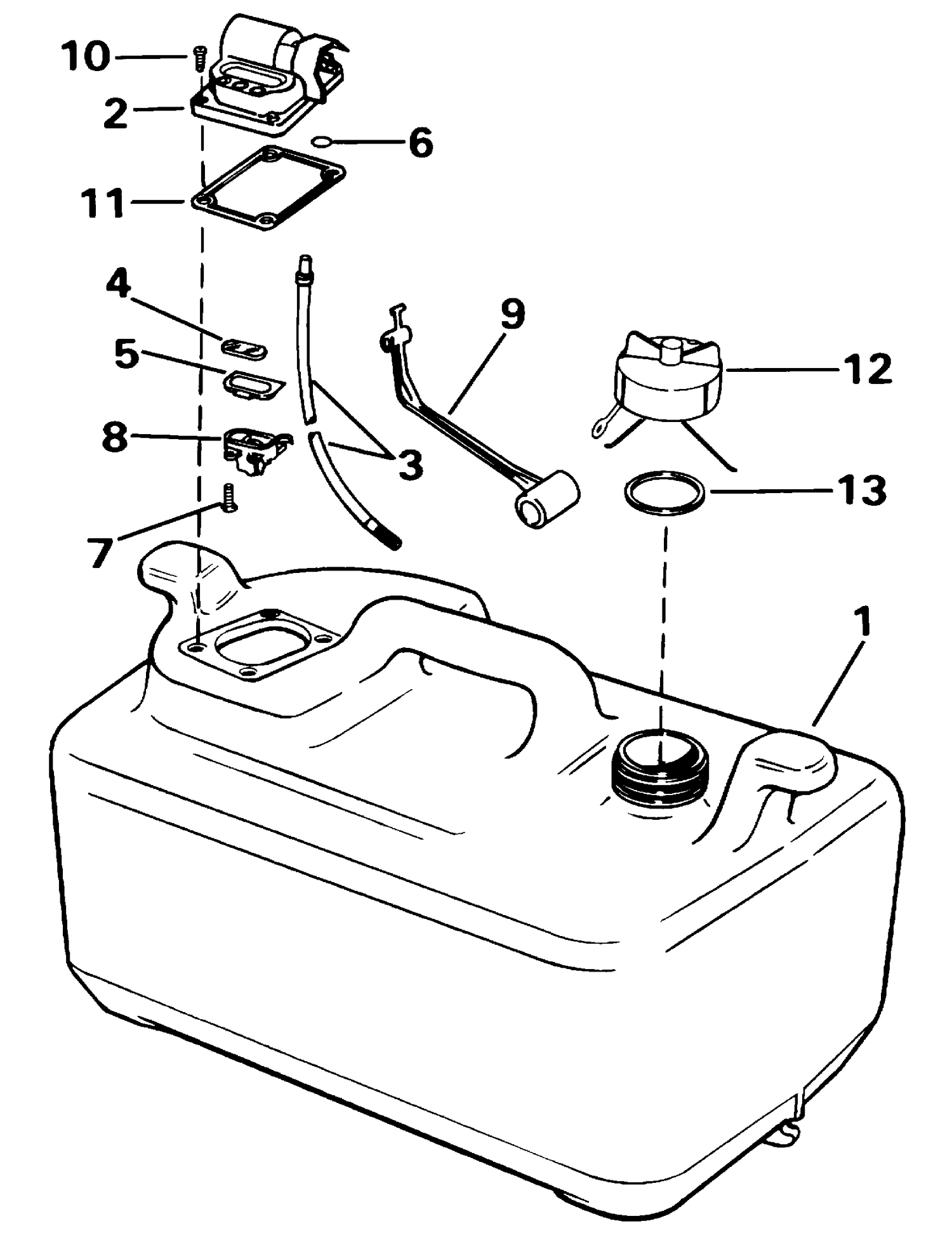 FUEL TANK - 6 GALLON