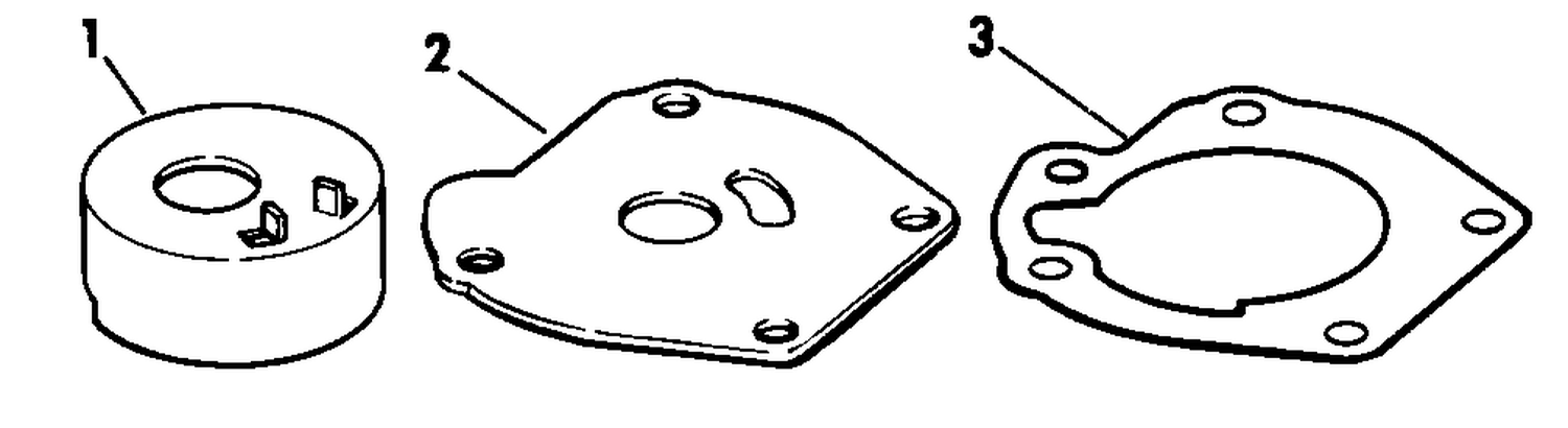 CHROME PUMP KITS SAIL DRIVE
