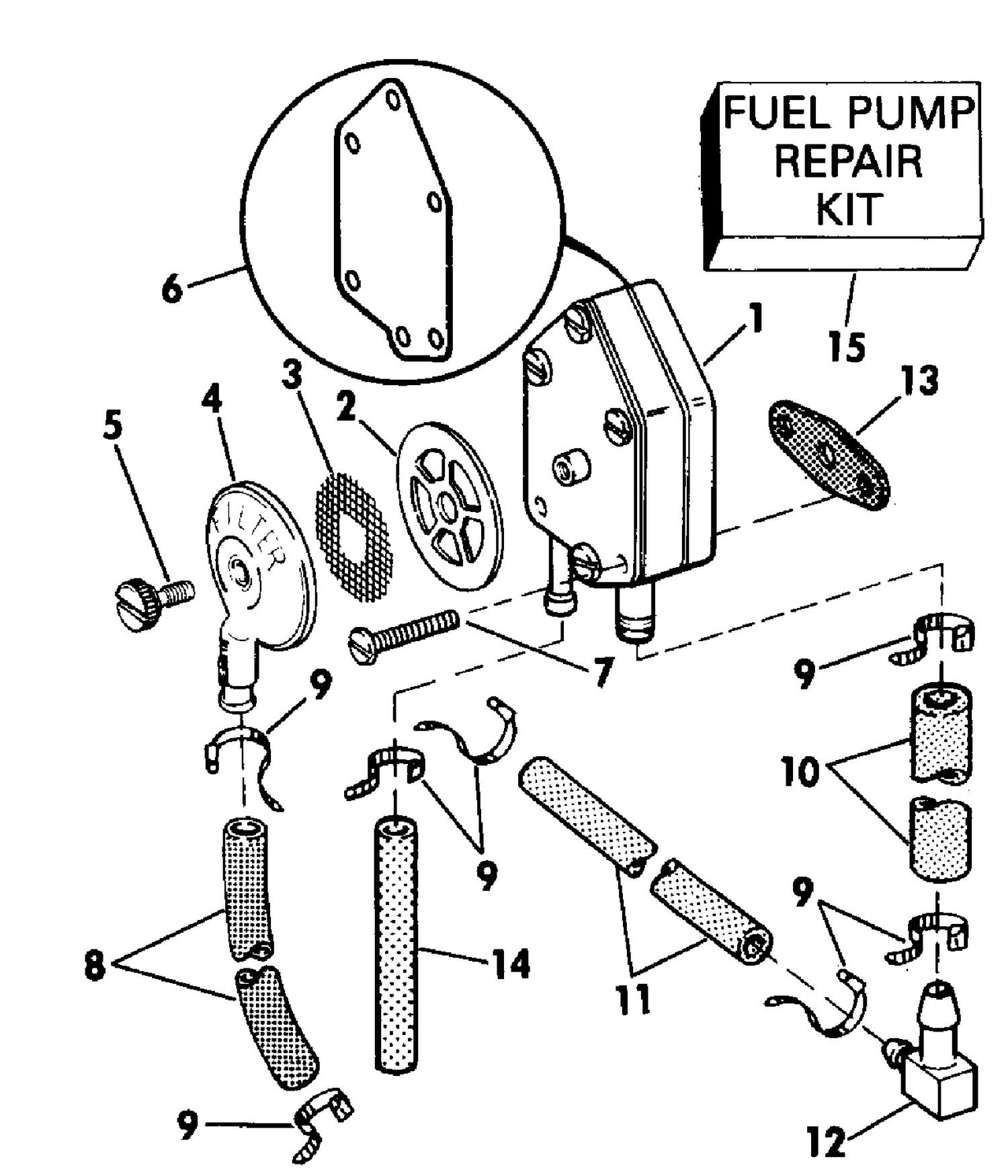FUEL PUMP - EARLY PRODUCTION