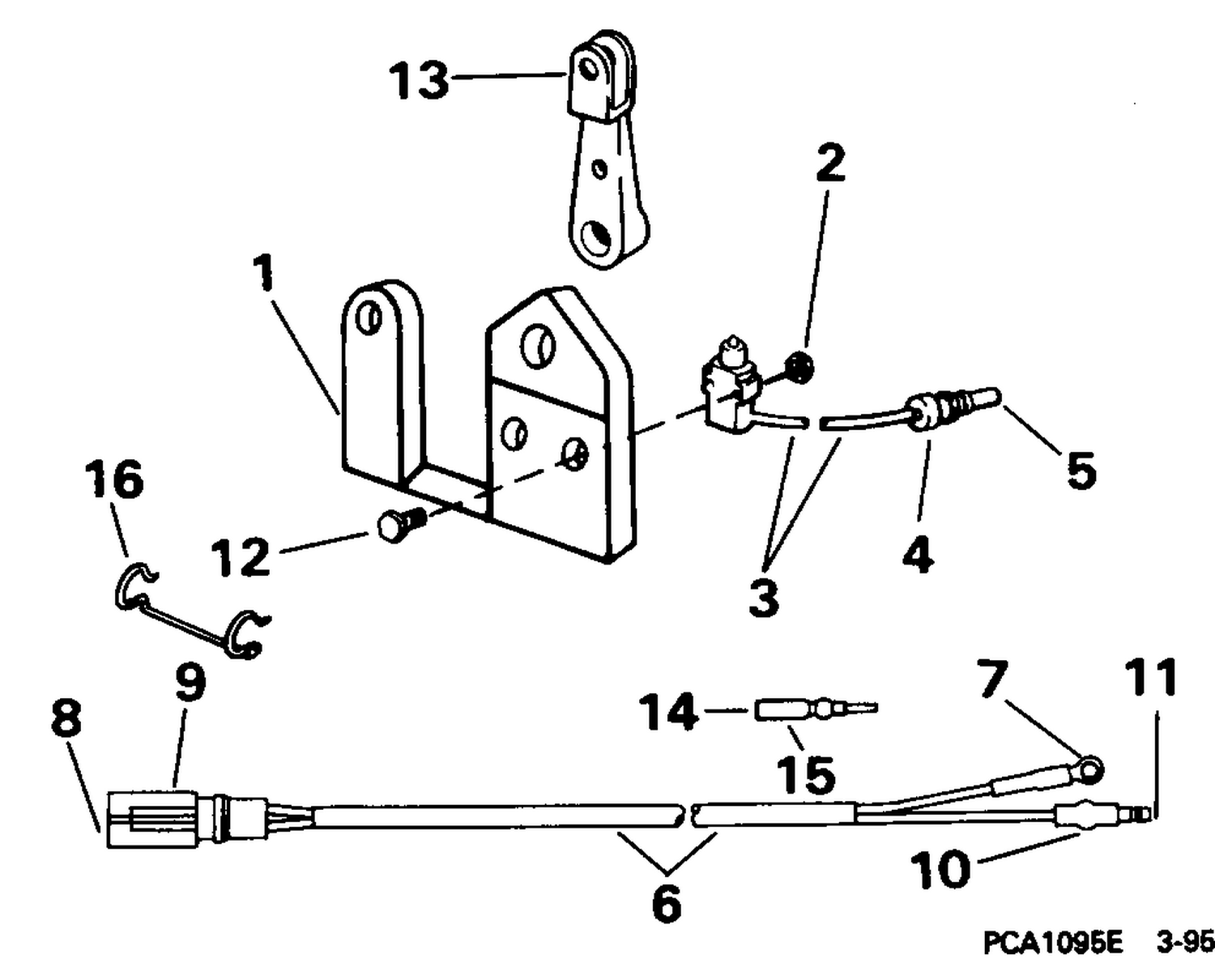 NEUTRAL START KIT - 9.9, 15 (2-STROKE)