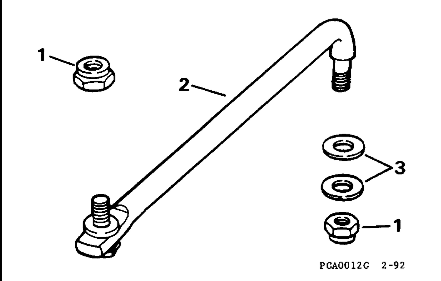 STEERING LINK KIT (W/POWER TRIM & TILT)