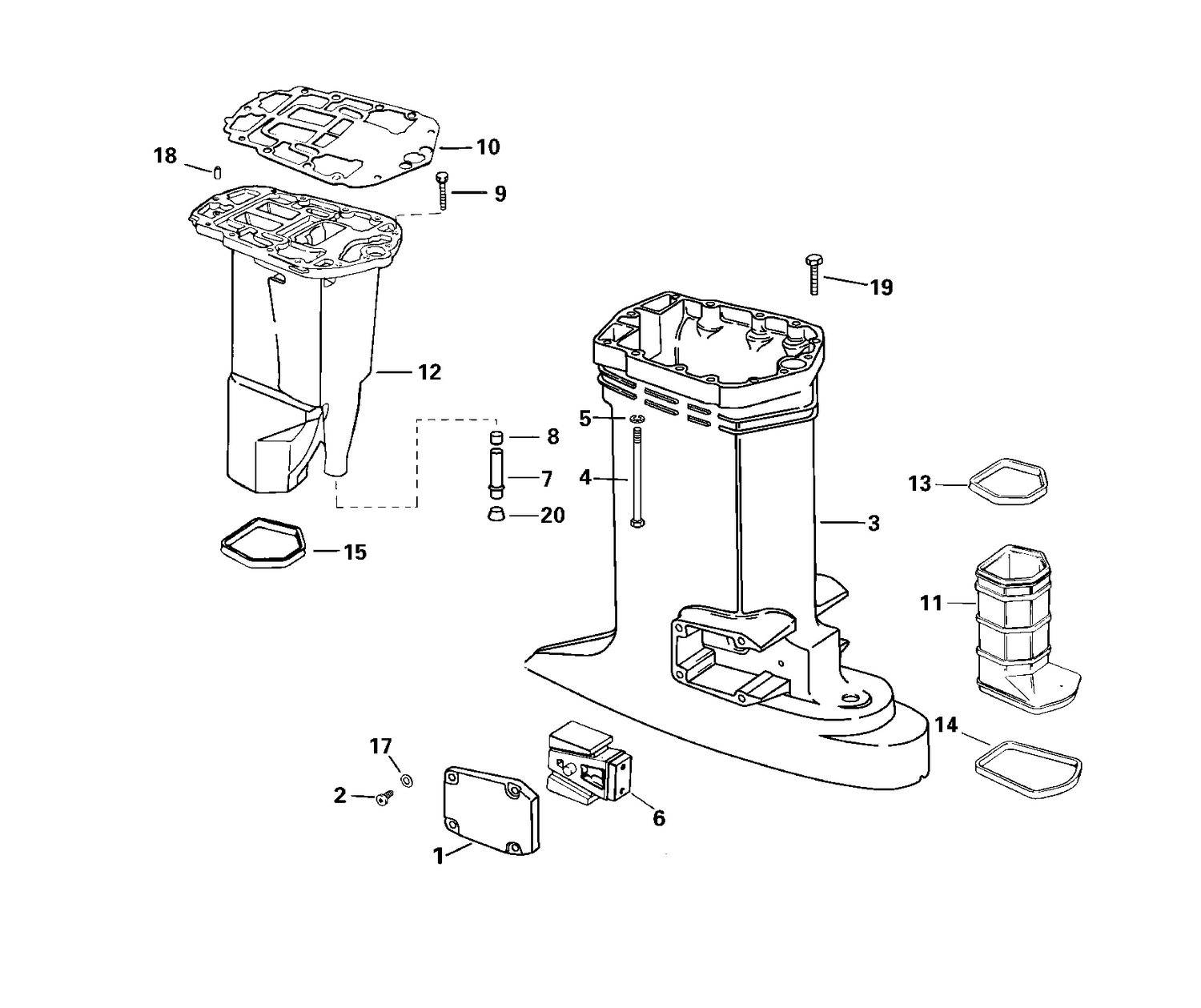 EXHAUST HOUSING