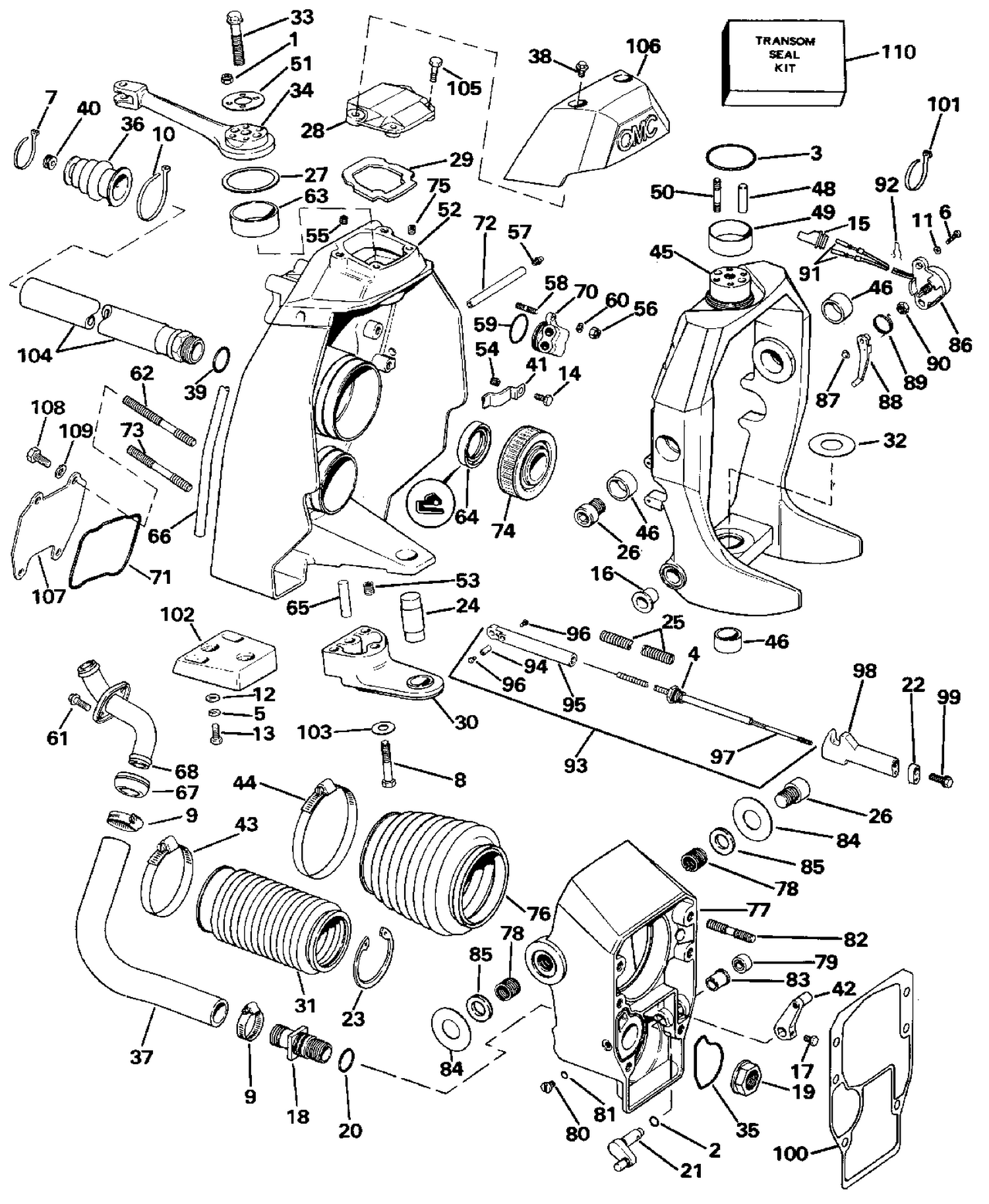 TRANSOM MOUNT