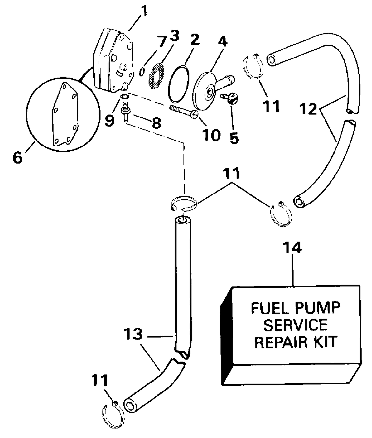 ACCUMIX     FUEL PUMP KIT - 5, 6, 6.5 & 8