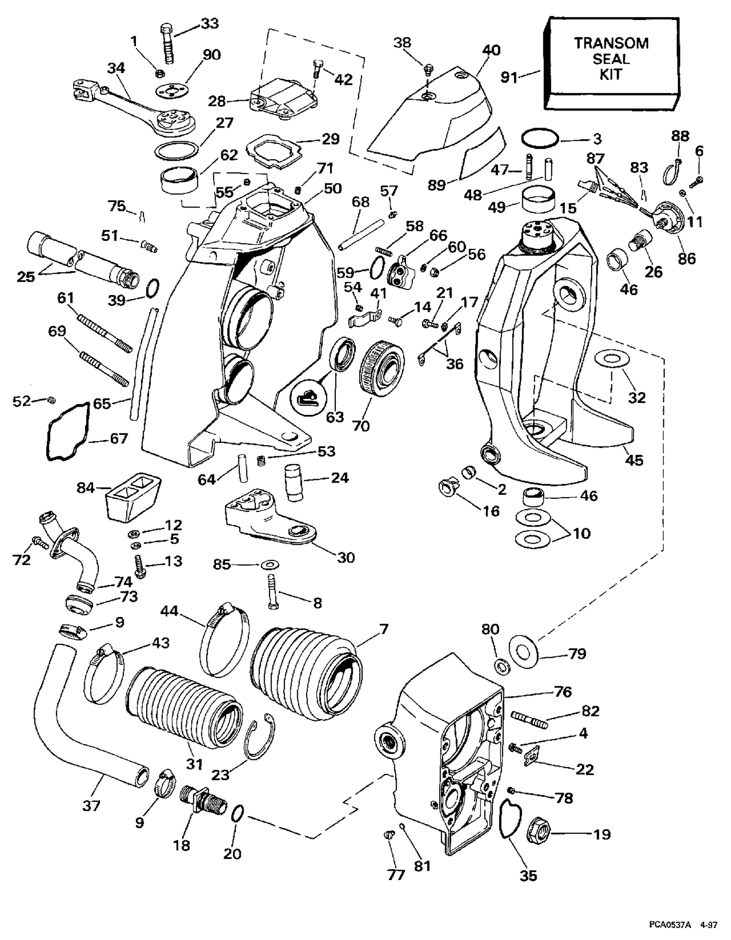 TRANSOM MOUNT