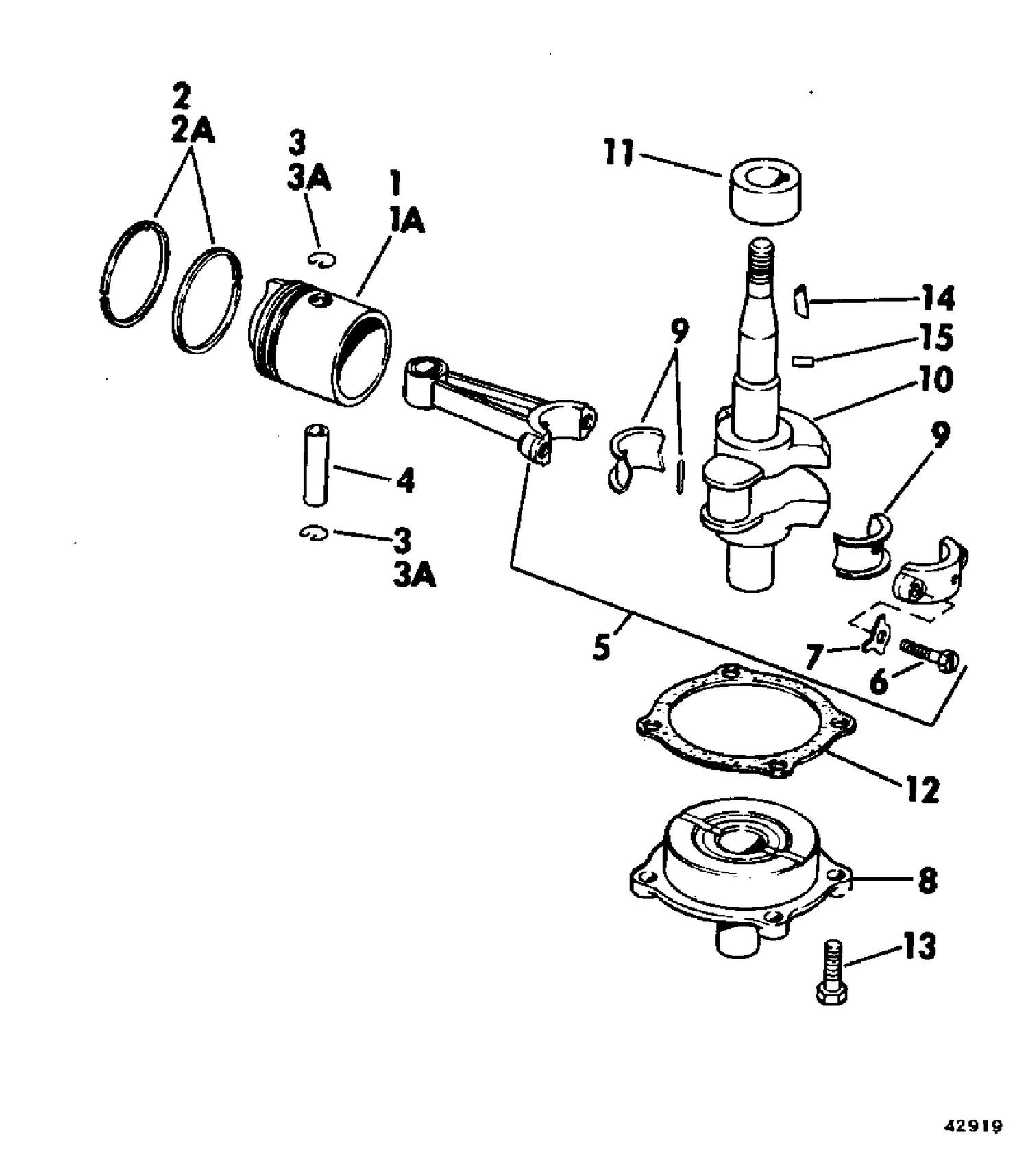 CRANKSHAFT & PISTON