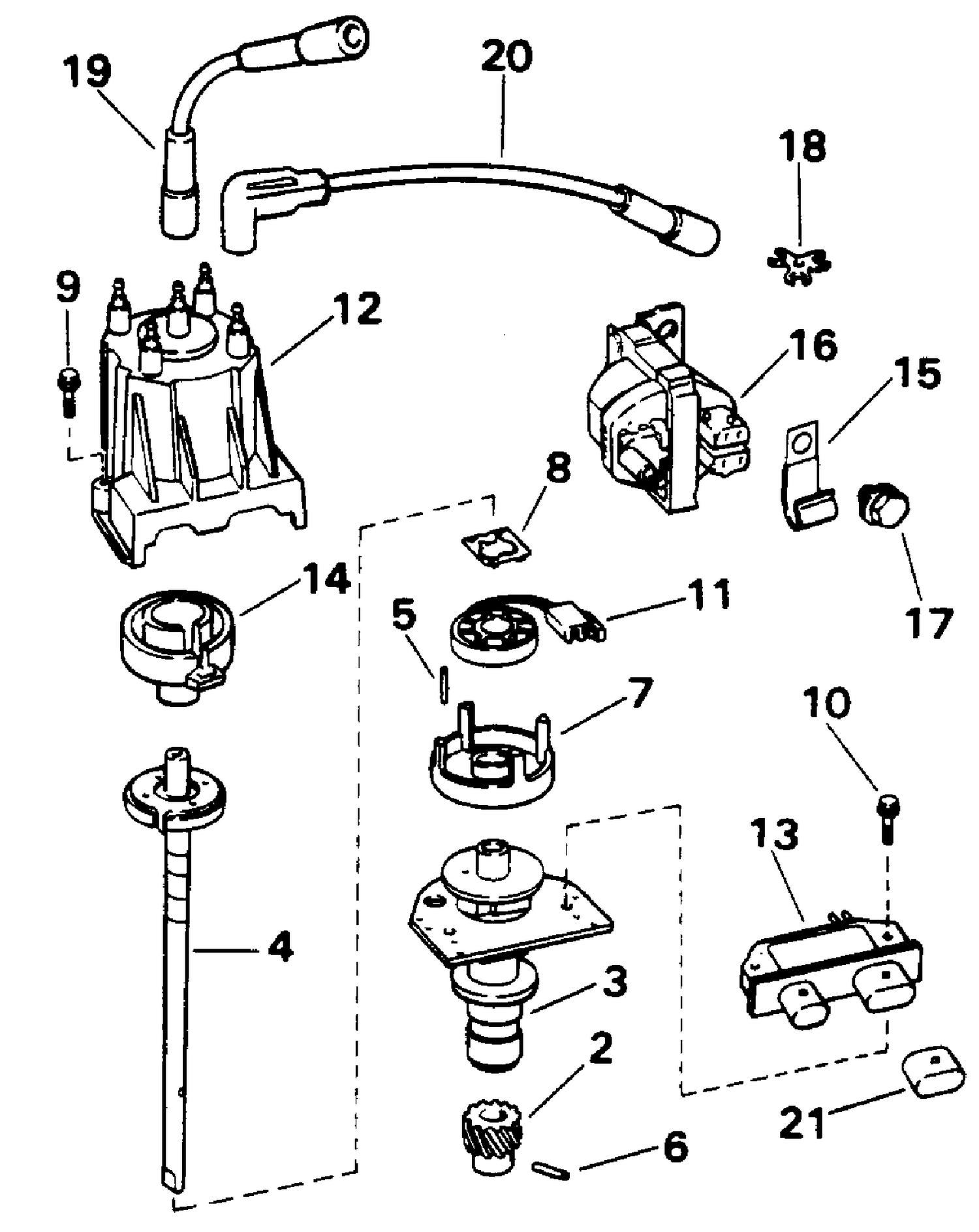 DISTRIBUTOR & IGNITION COIL