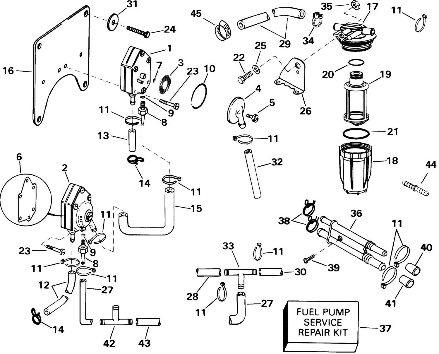 FUEL PUMP & FILTER