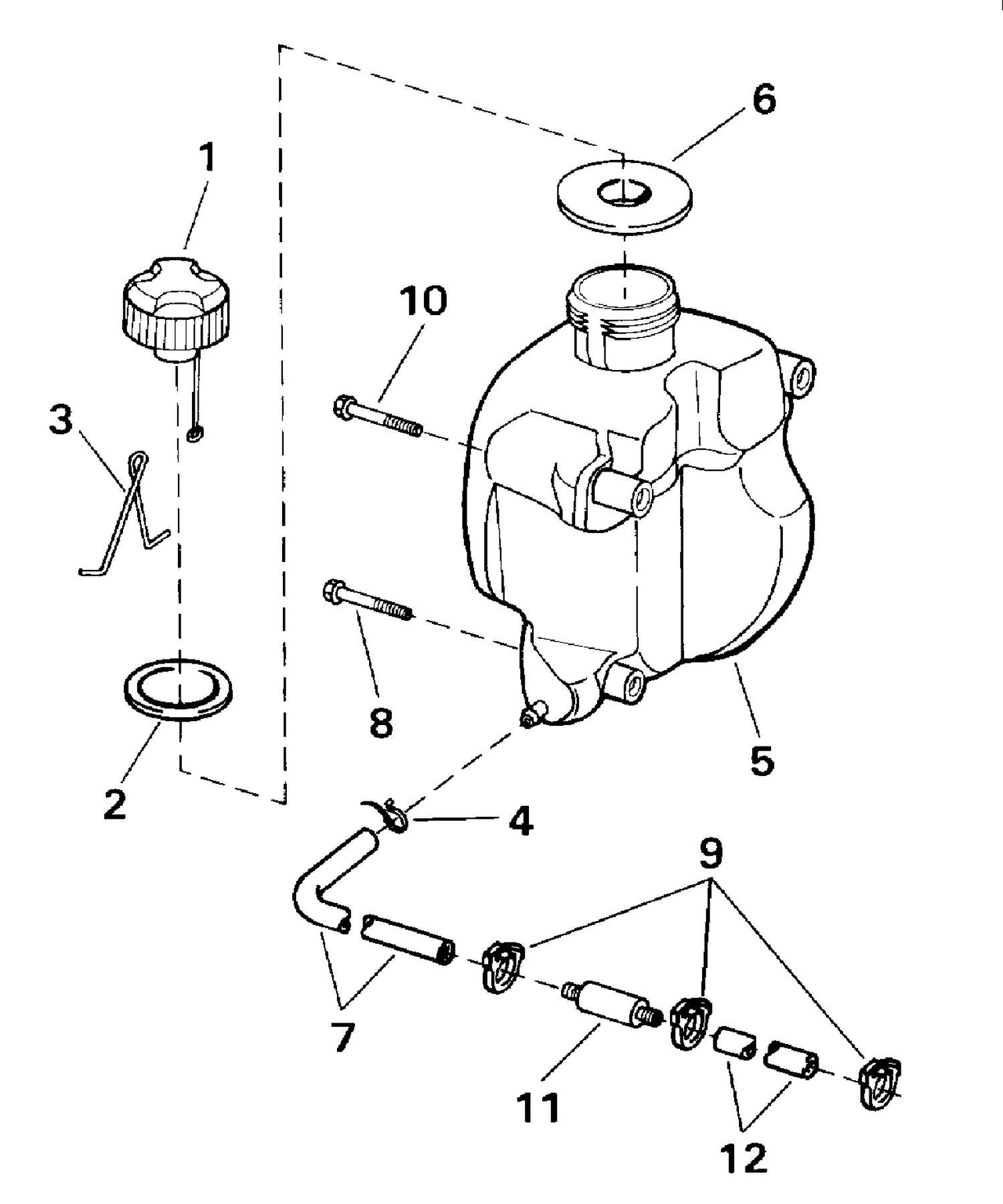 FUEL TANK - INTEGRAL TANK MODELS ONLY