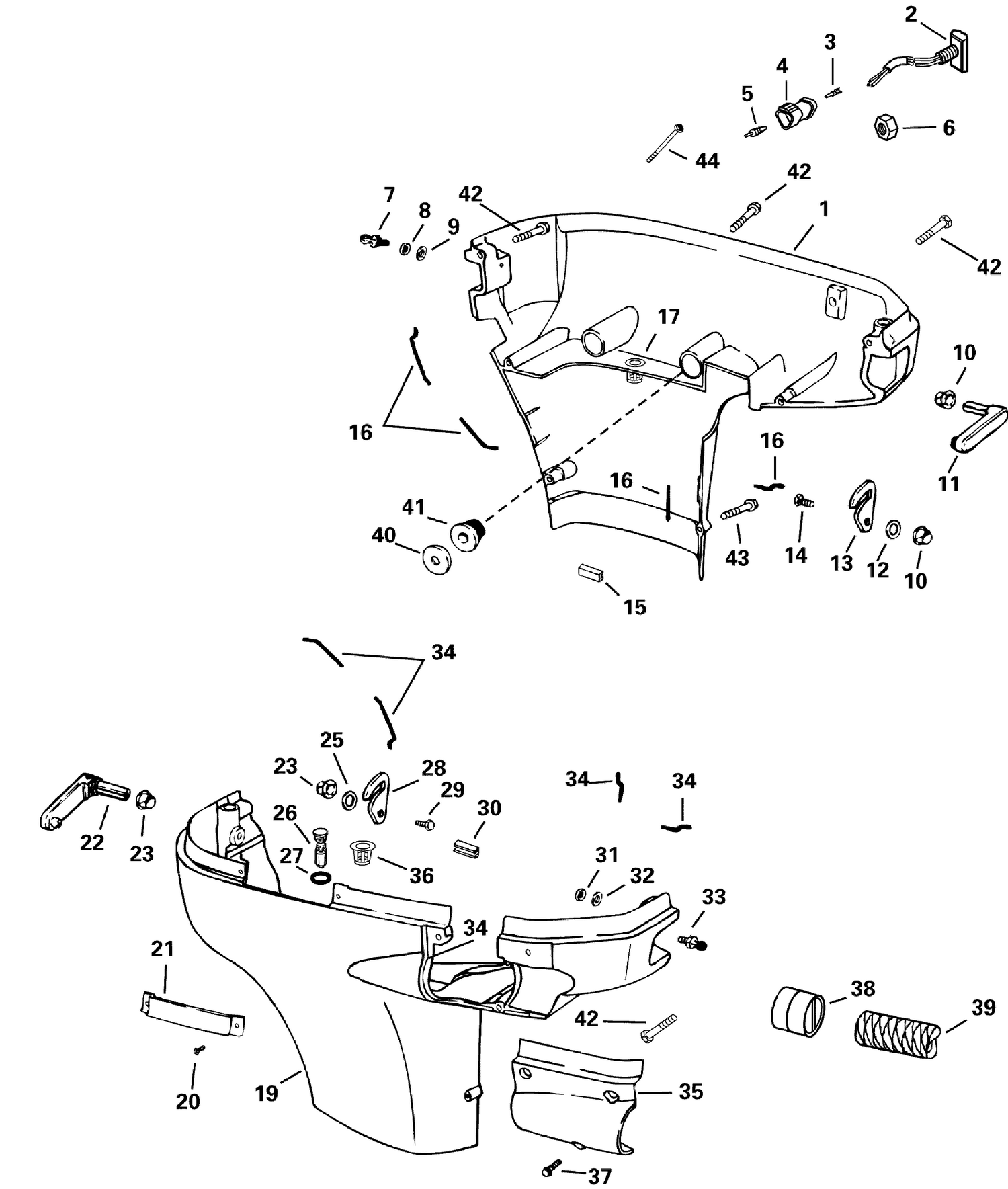 LOWER ENGINE COVER