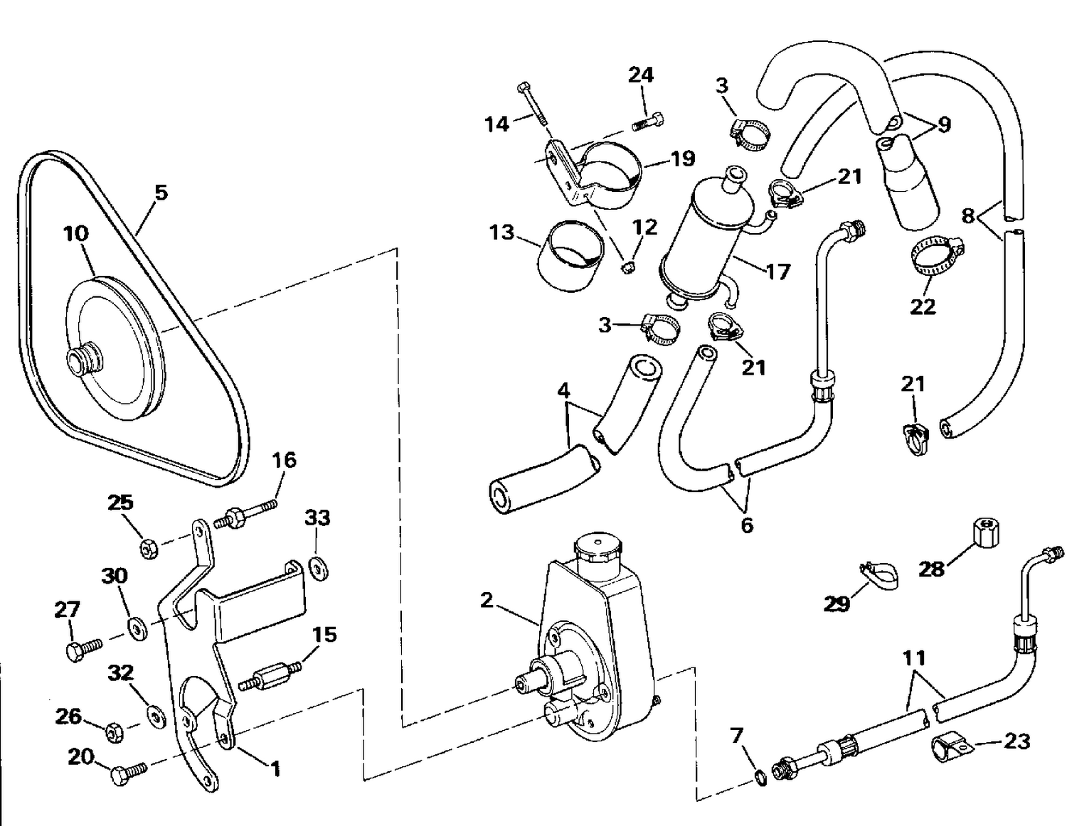 POWER STEERING PUMP
