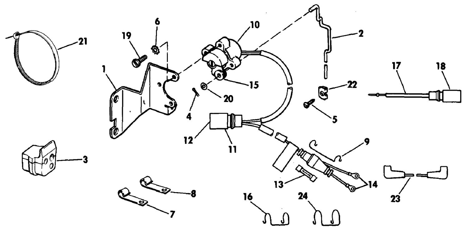 ECONOMIXER MOUNTING KIT V-4, V-6