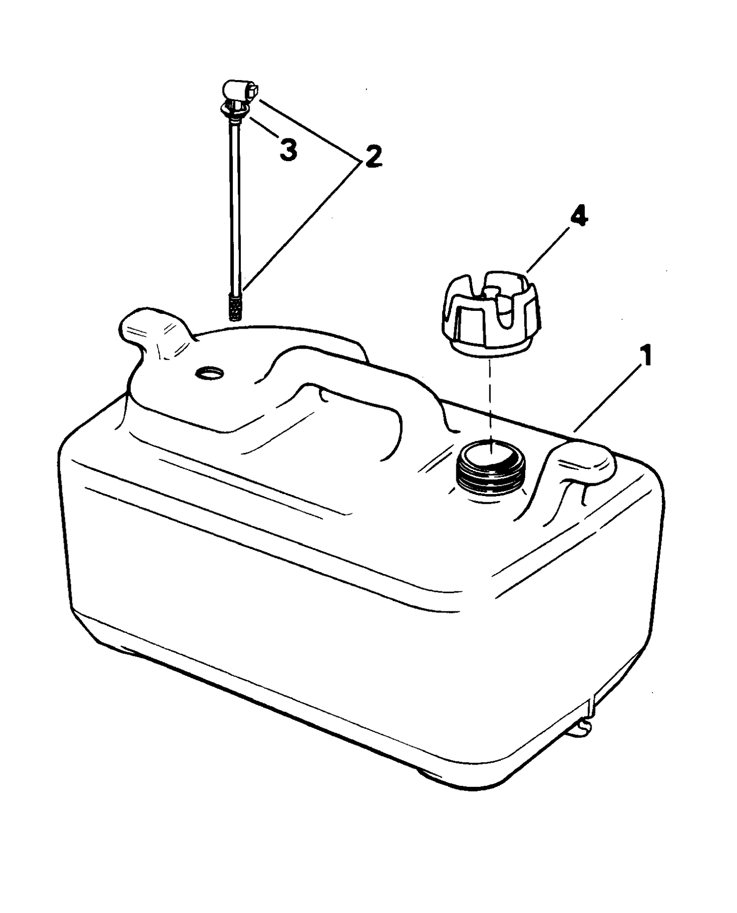 FUEL TANK - 6 GALLON