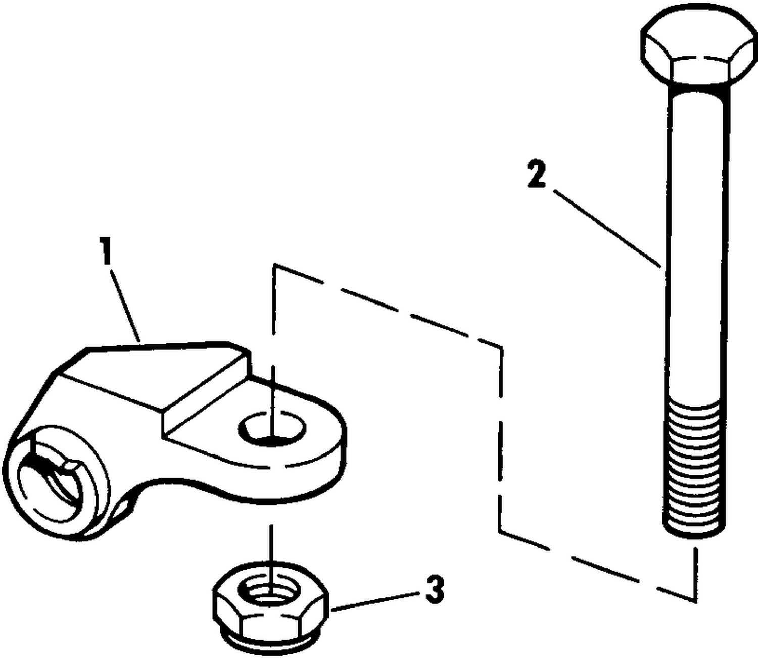 ADAPTER KIT - AUXILIARY MOTOR STEERING - TO DUAL CABLE