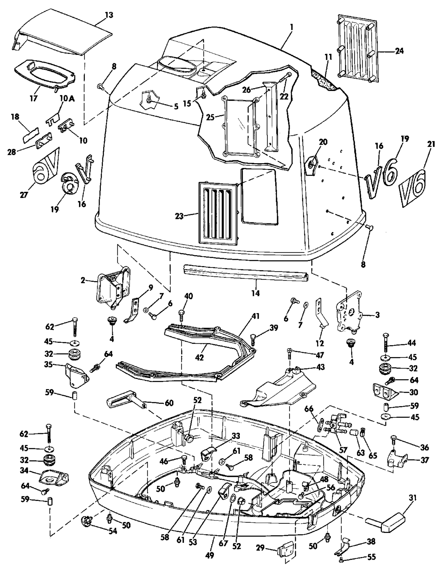 ENGINE COVER - JOHNSON