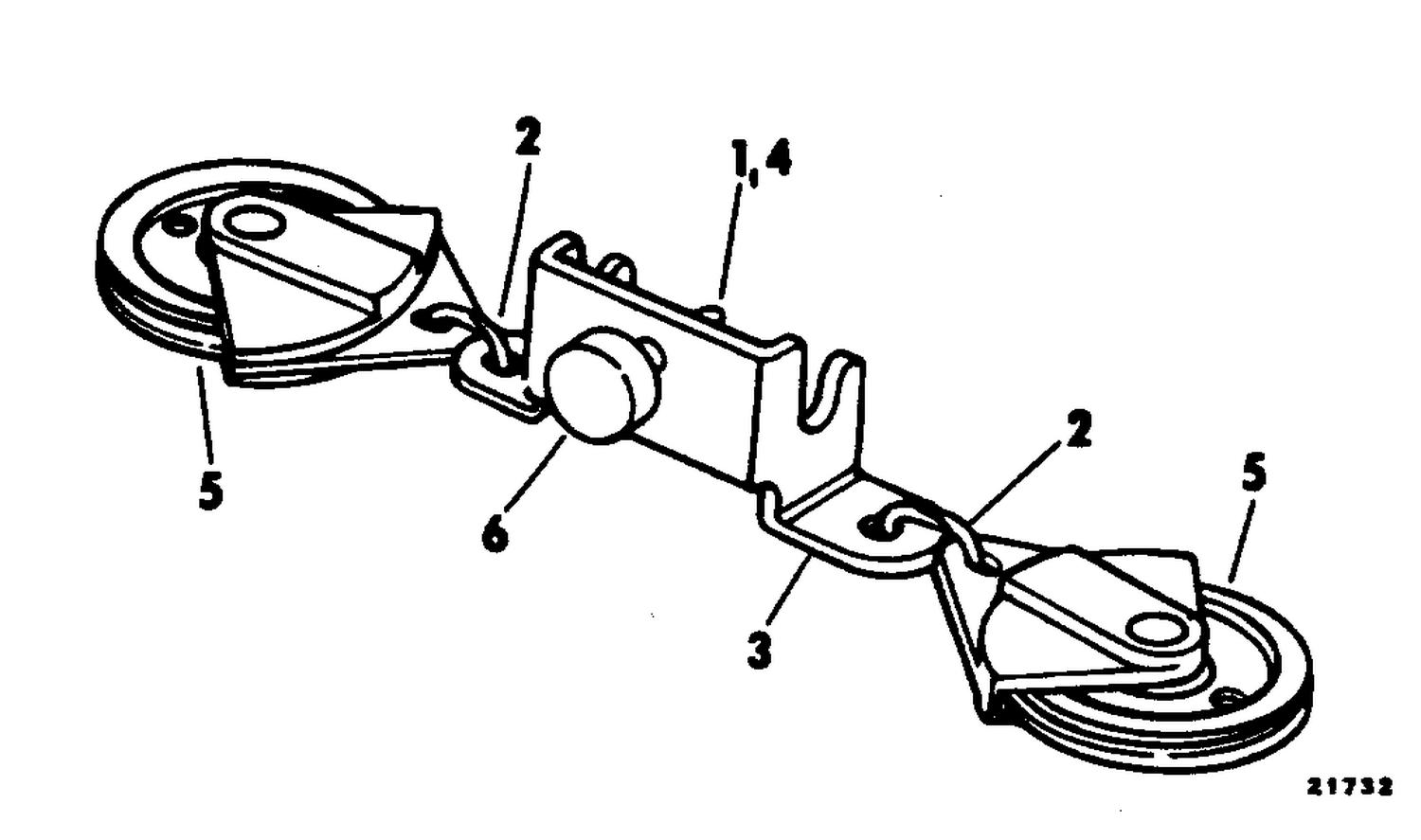 STEERING CONNECTOR KITS-ROPE-SINGLE MOTOR