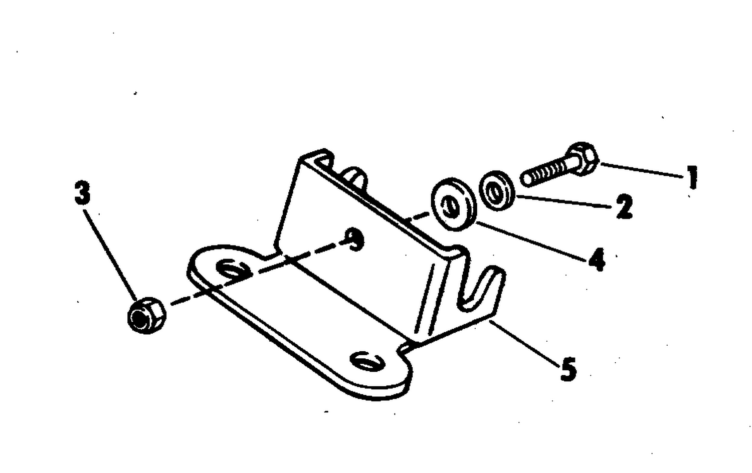 REMOTE CTRL. & STEERING CONN. 40 H.P. PUSH PULL