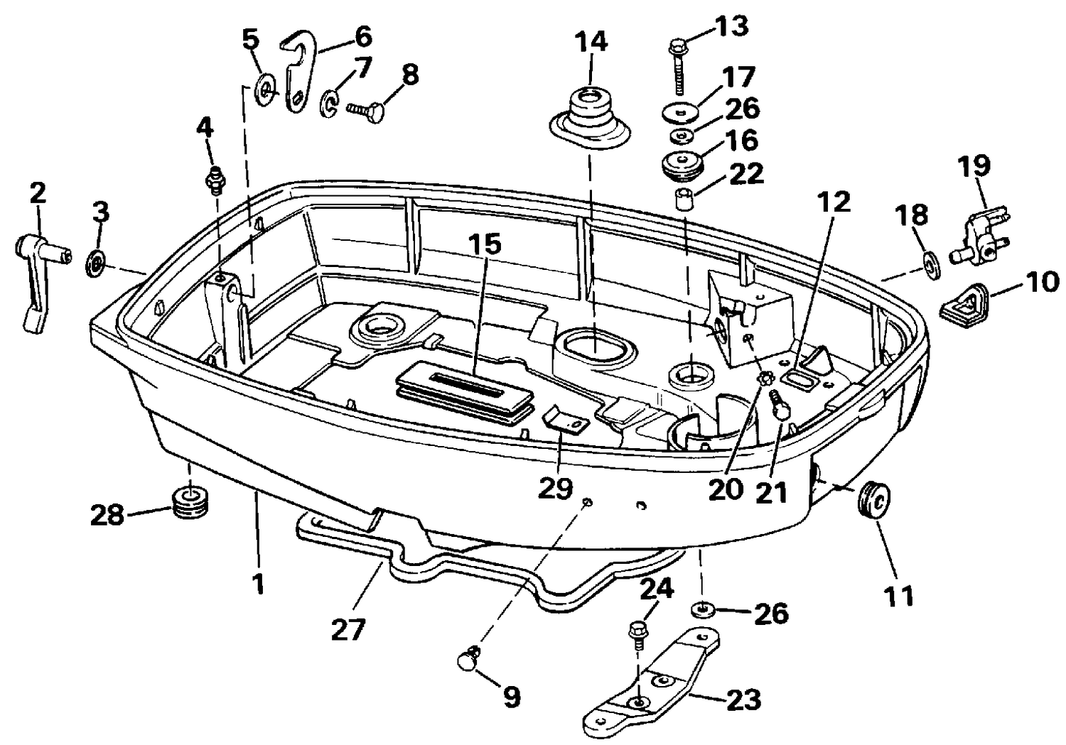 LOWER ENGINE COVER